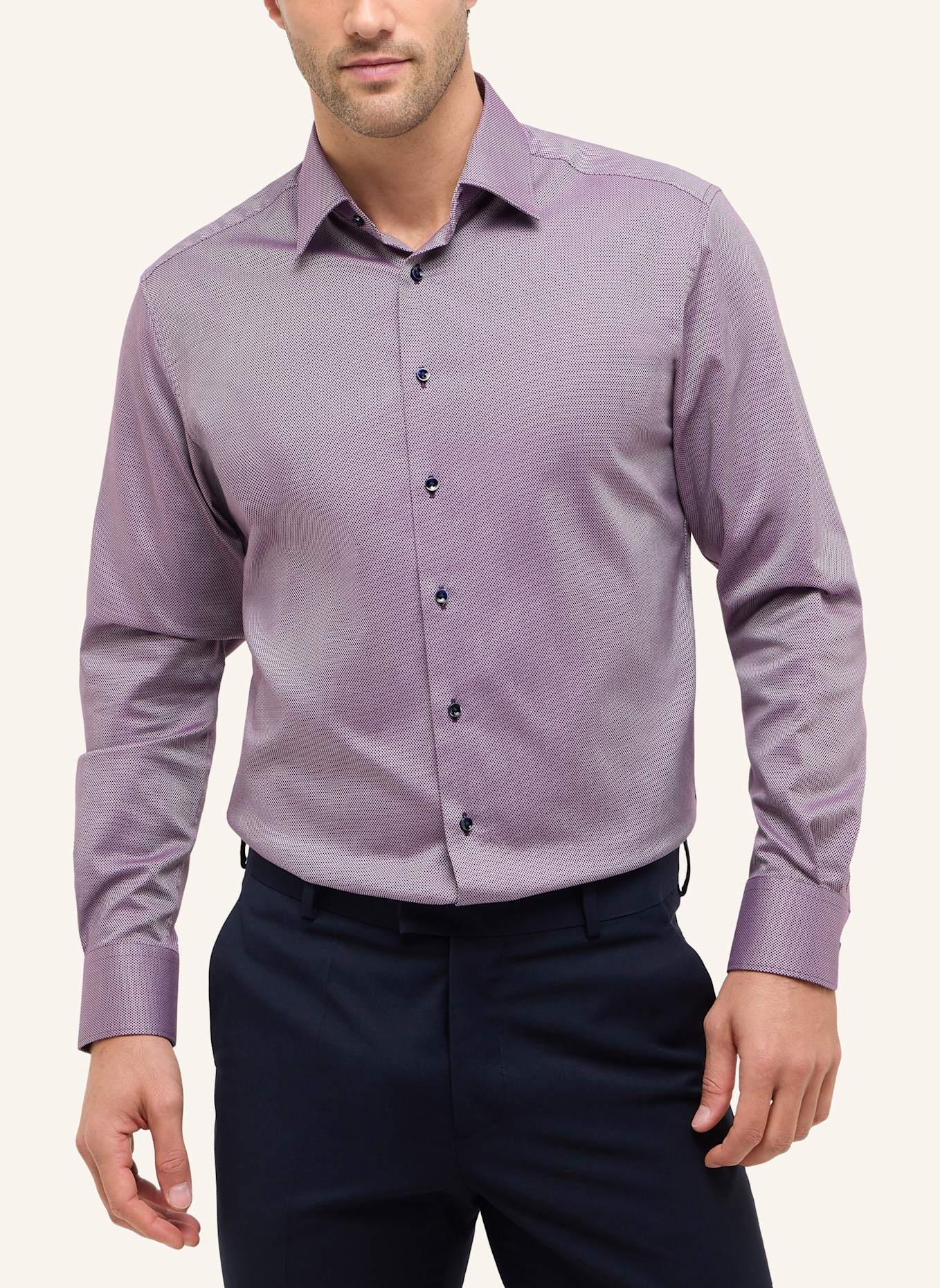 ETERNA Hemd Modern Fit: LILA