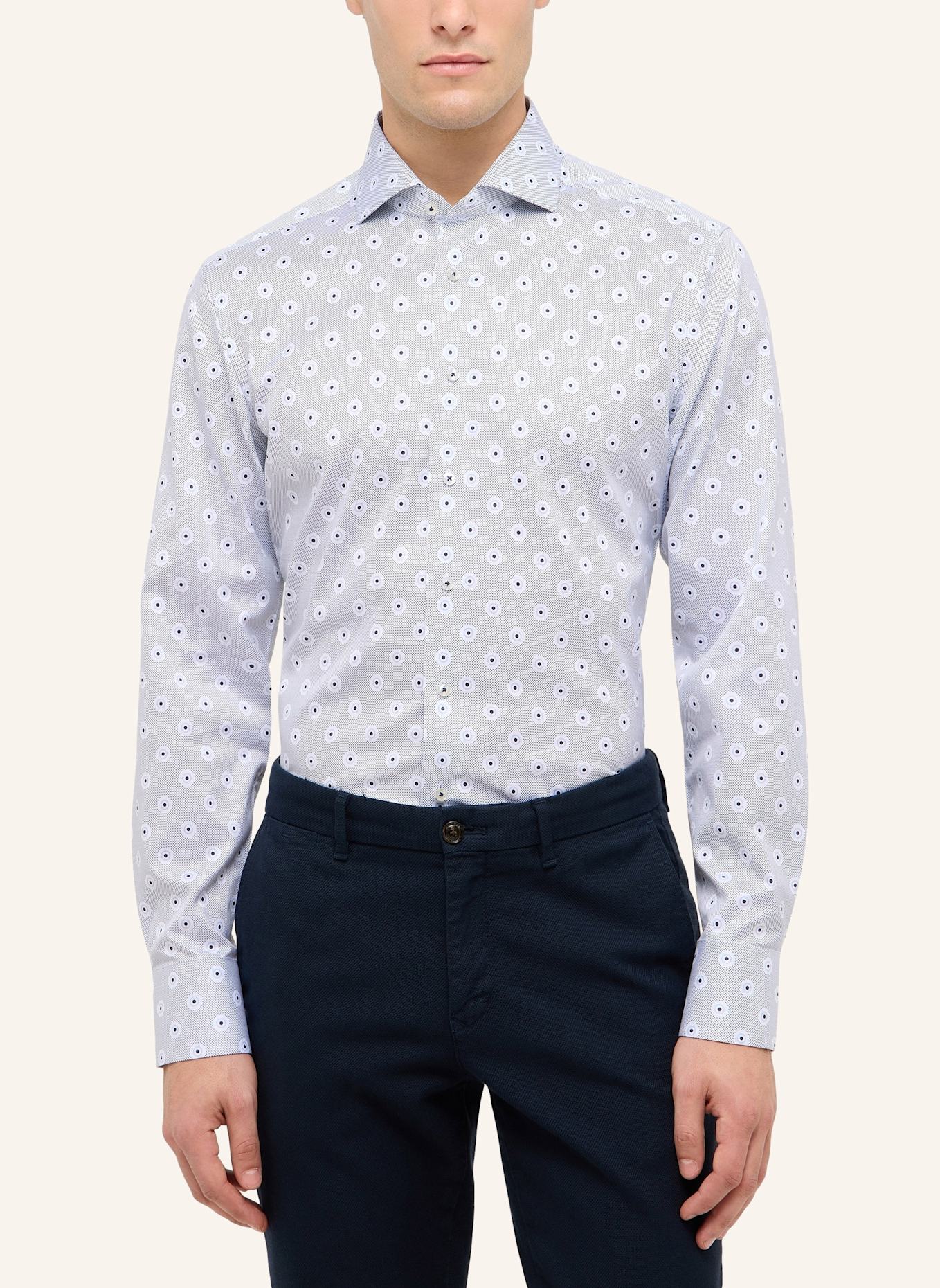 1863 by ETERNA Hemd Slim Fit: BLAU