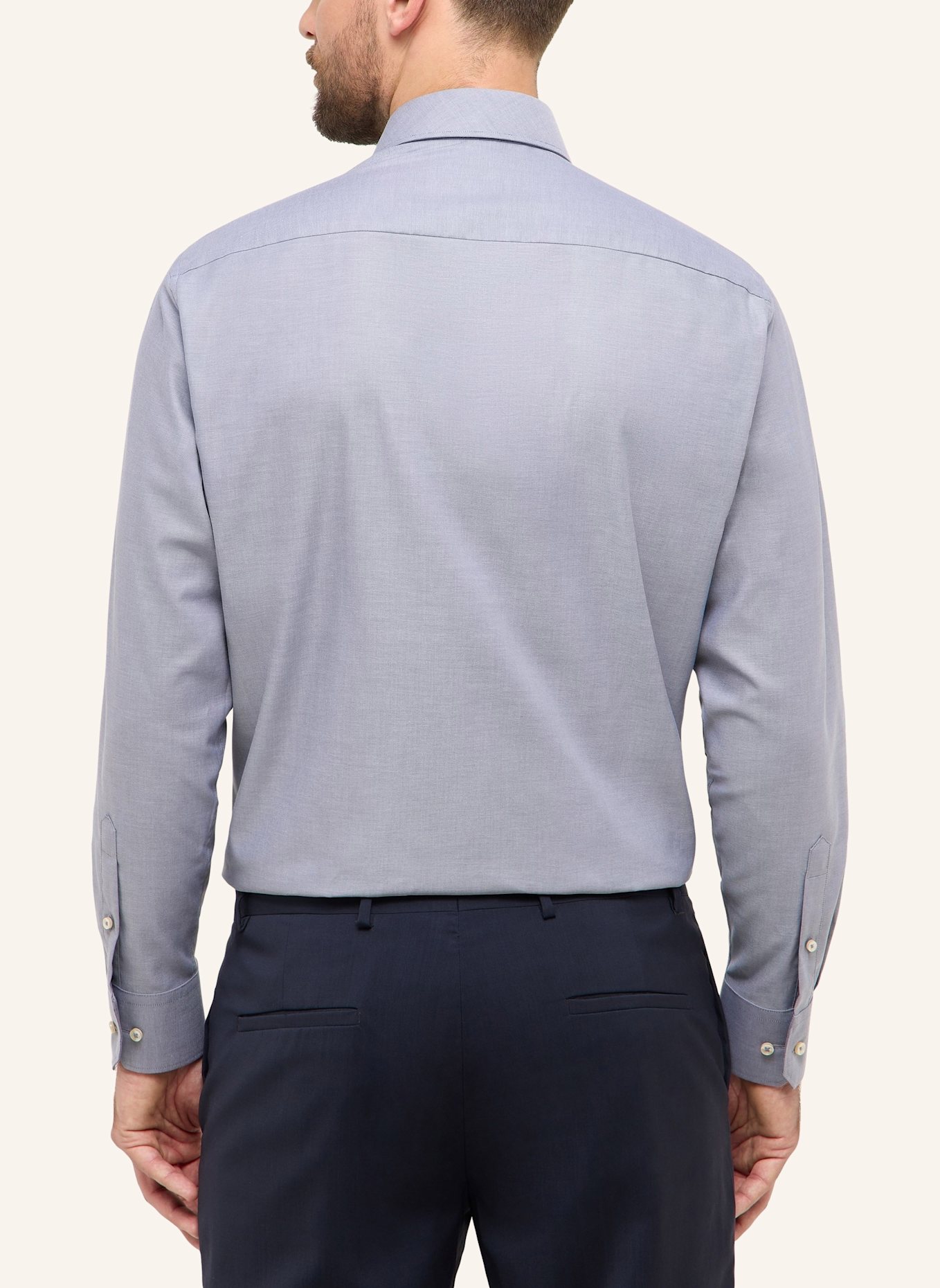 ETERNA Hemd Comfort Fit: GRAU