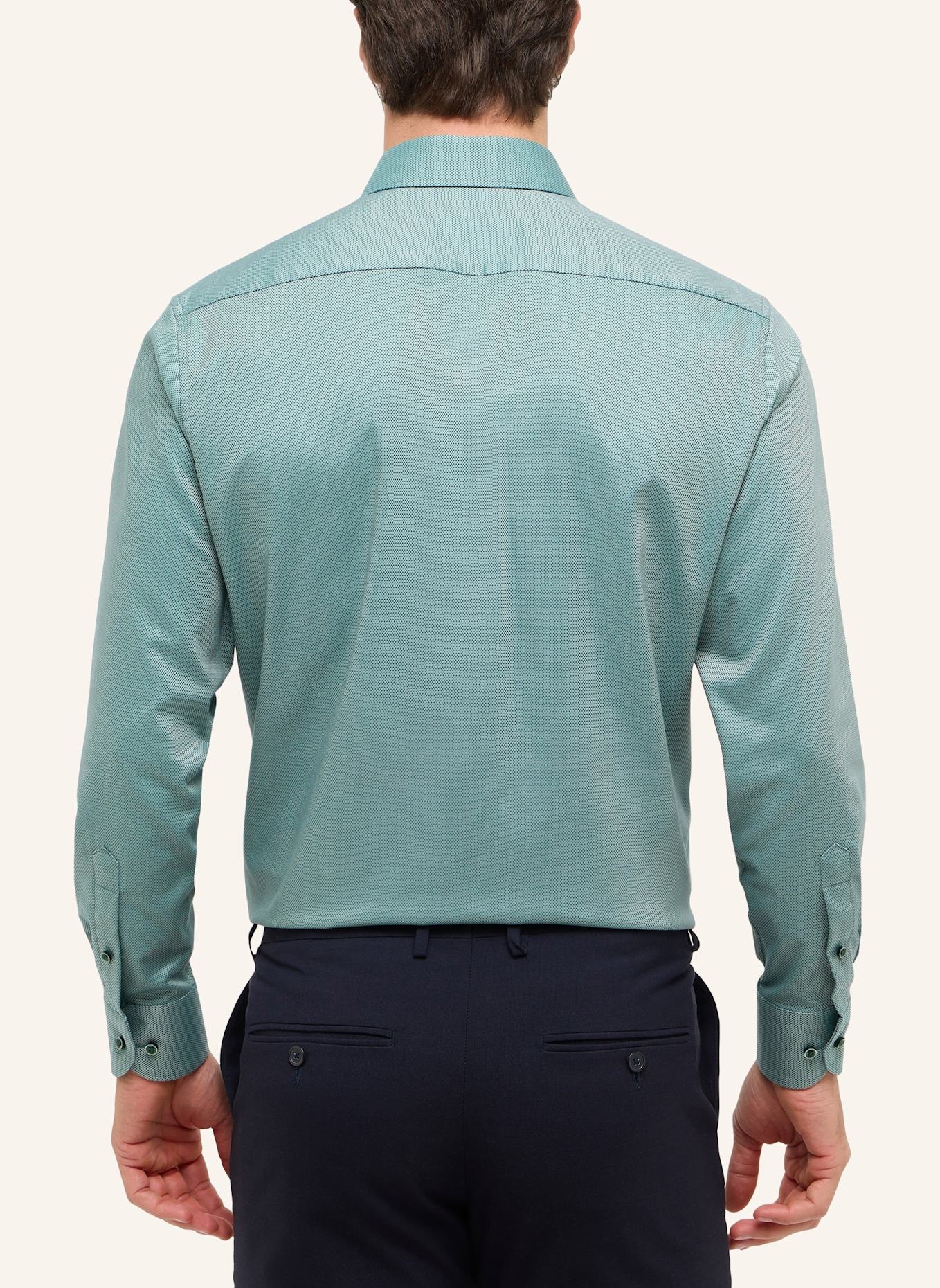 ETERNA Hemd Modern Fit: GRÜN