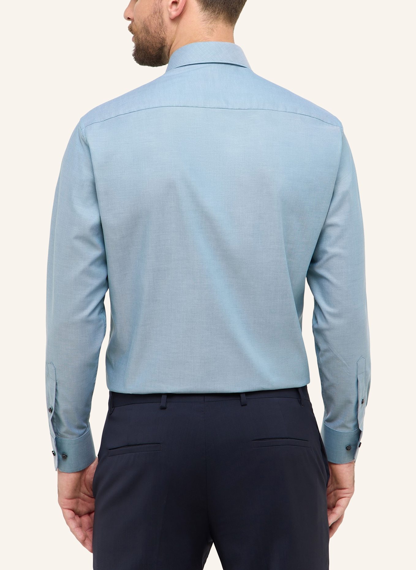 ETERNA Hemd Comfort Fit: GRÜN