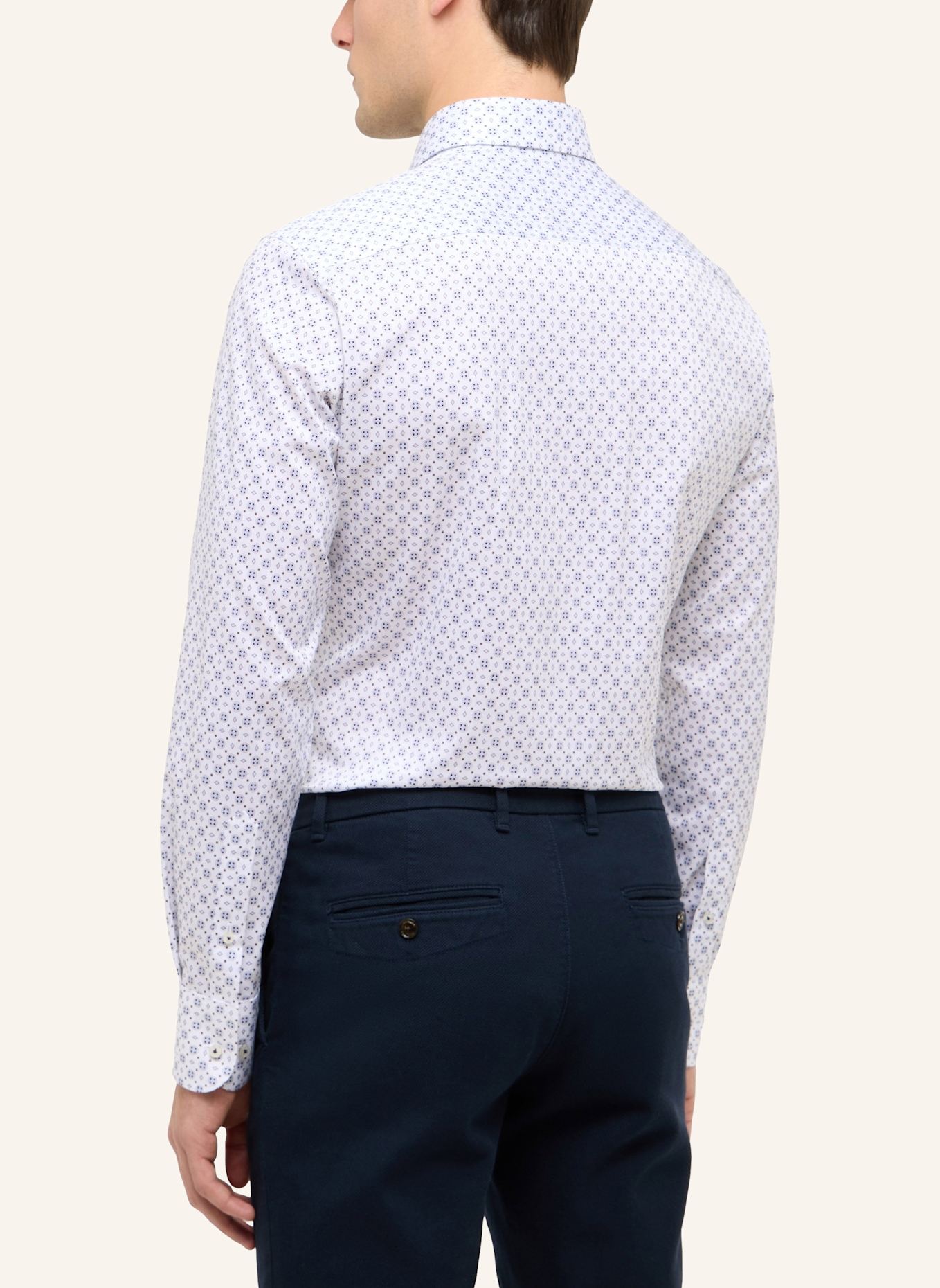 1863 by ETERNA Hemd SLIM FIT: TAUPE