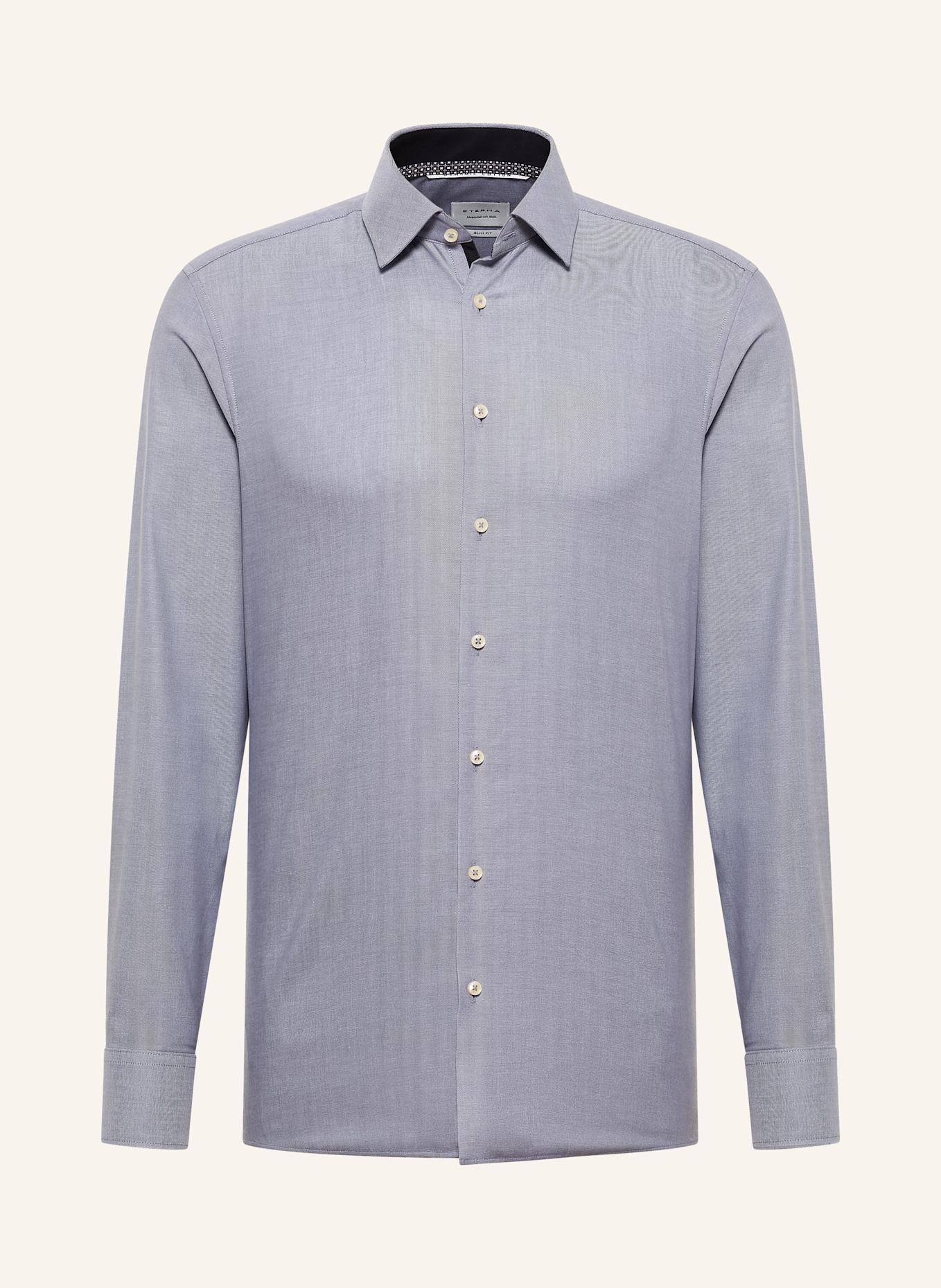 ETERNA Hemd SLIM FIT: GRAU