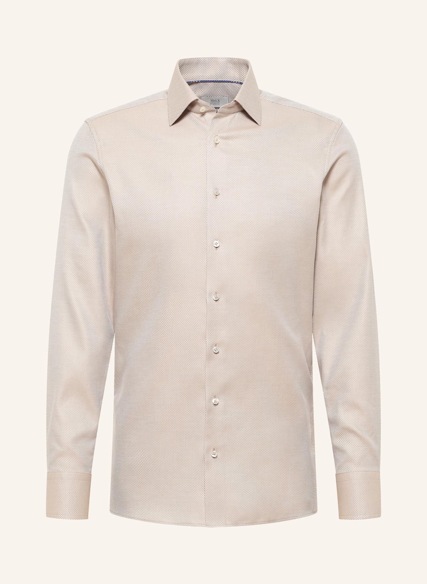 1863 by ETERNA Hemd Slim Fit: BRAUN