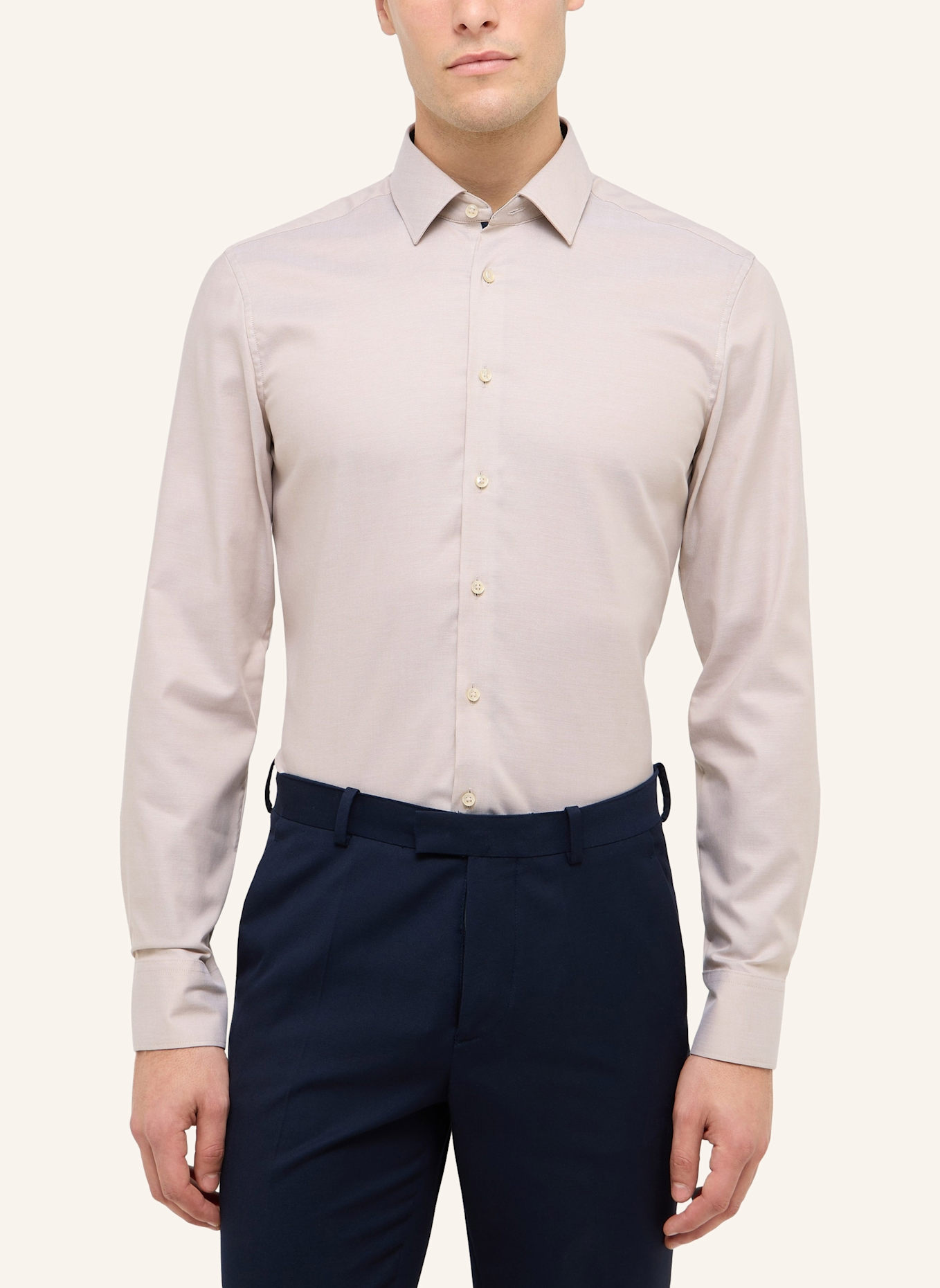 ETERNA Hemd SLIM FIT: BRAUN