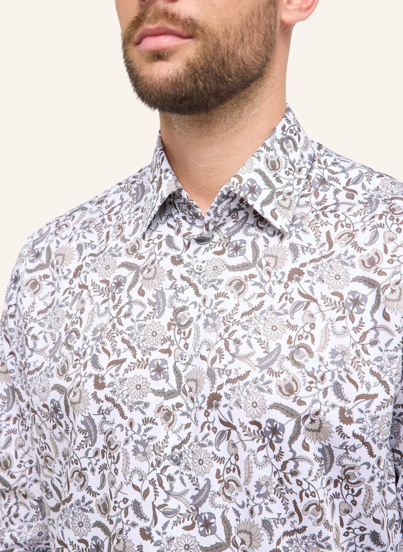 ETERNA Hemd Comfort Fit: BRAUN