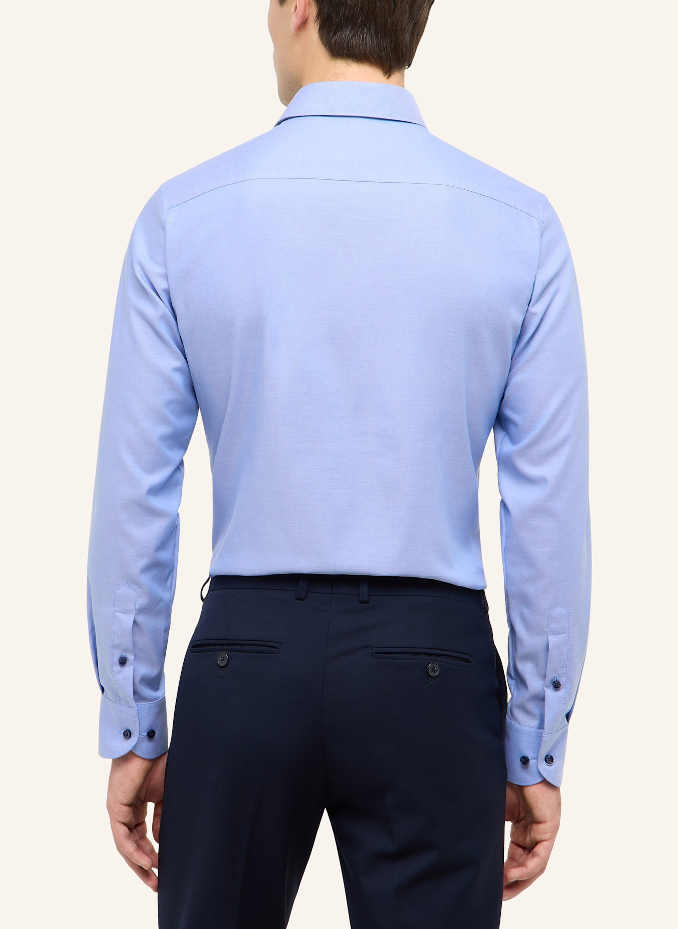 ETERNA Hemd SLIM FIT: BLAU