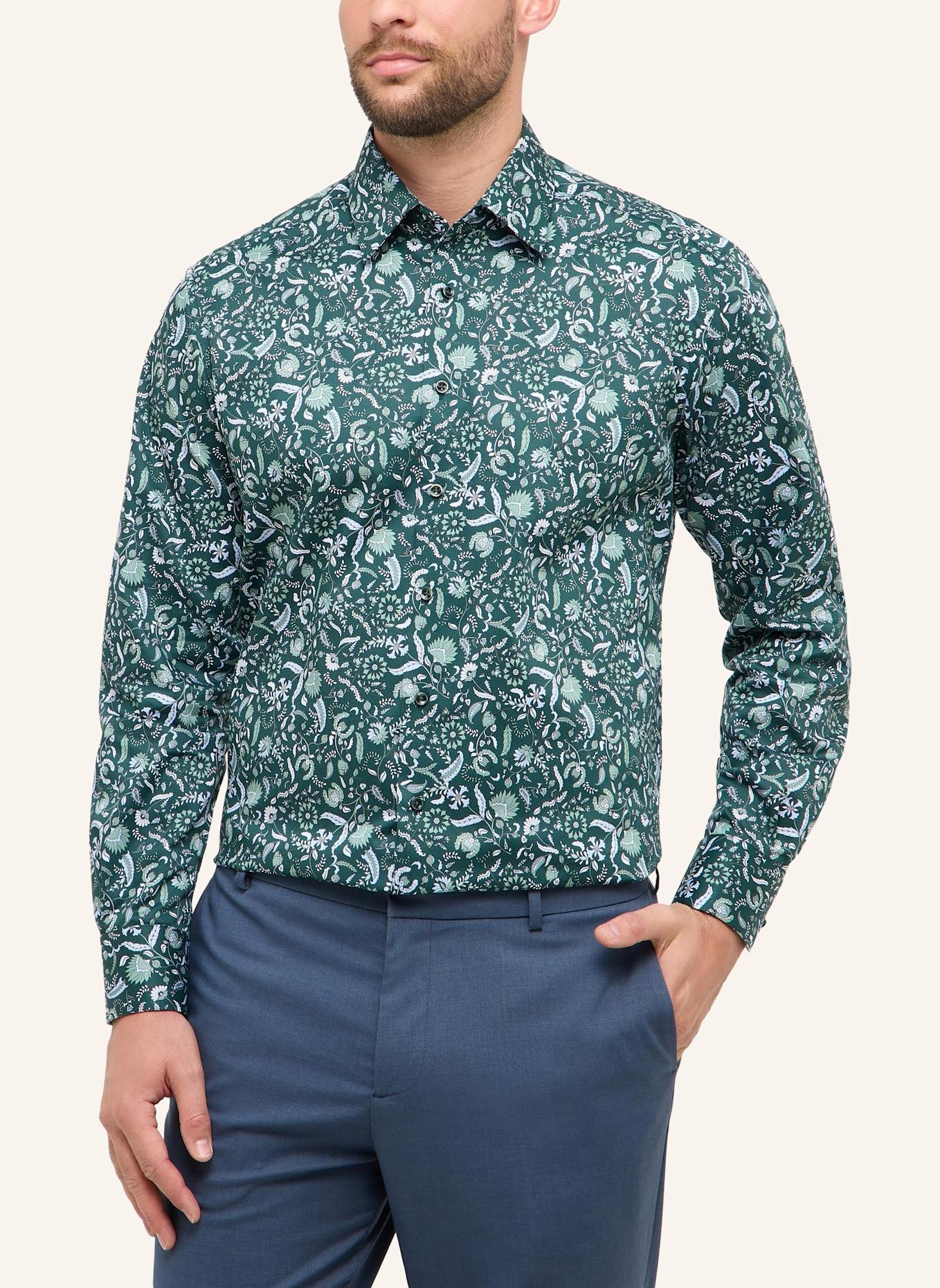 ETERNA Hemd Comfort Fit: GRÜN