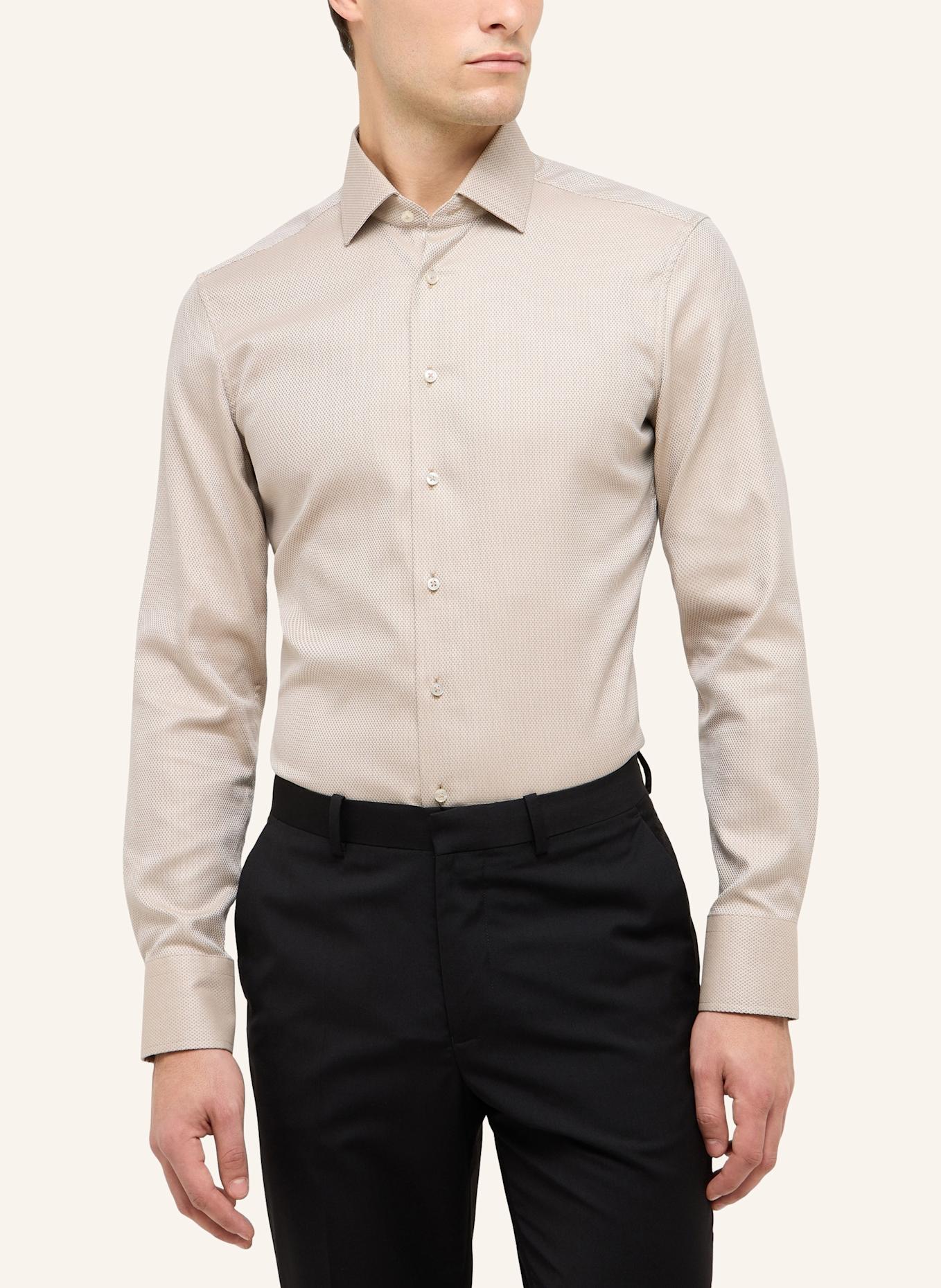 1863 by ETERNA Hemd Slim Fit: BRAUN