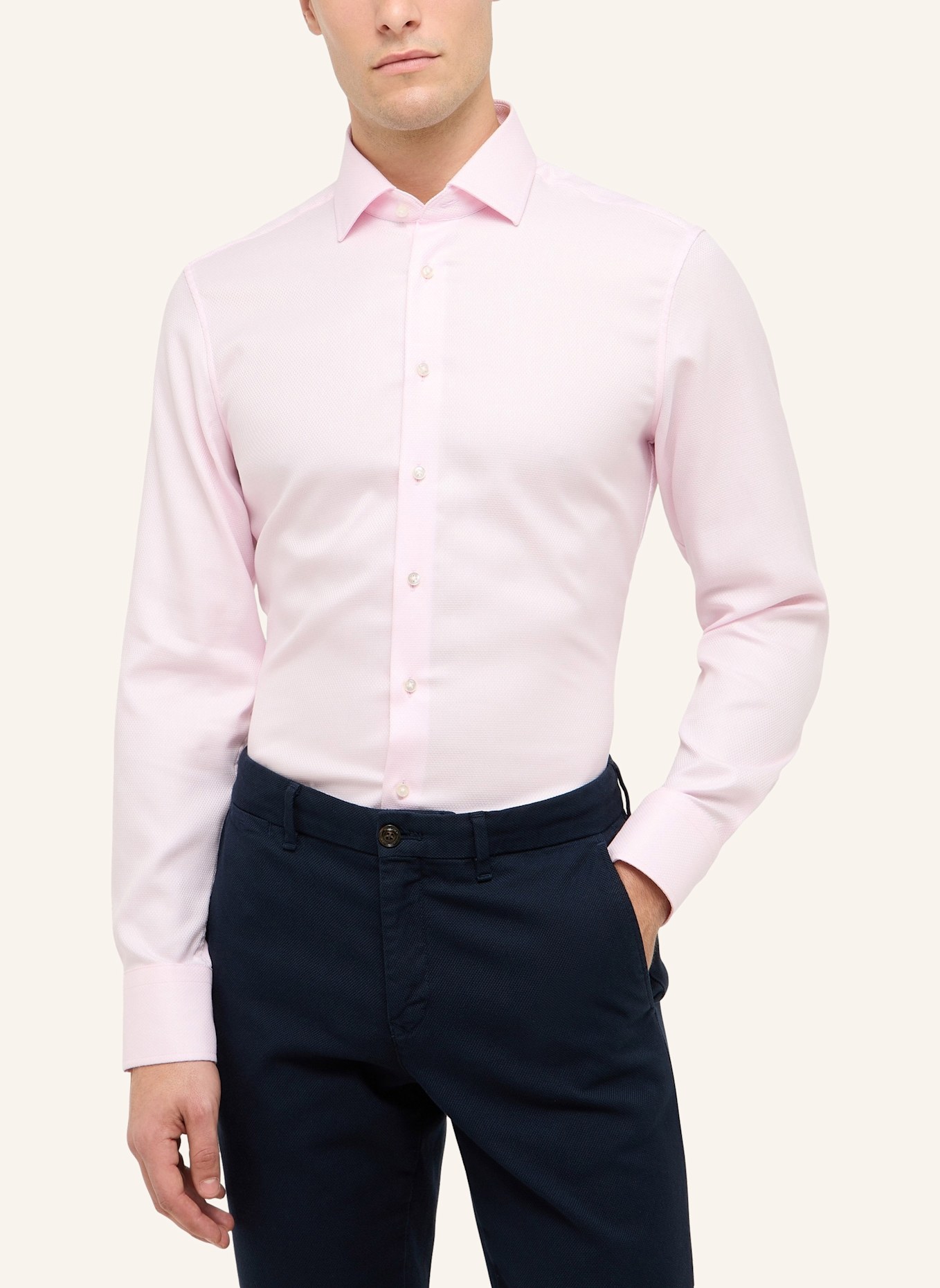 1863 by ETERNA Hemd Slim Fit: ROSA