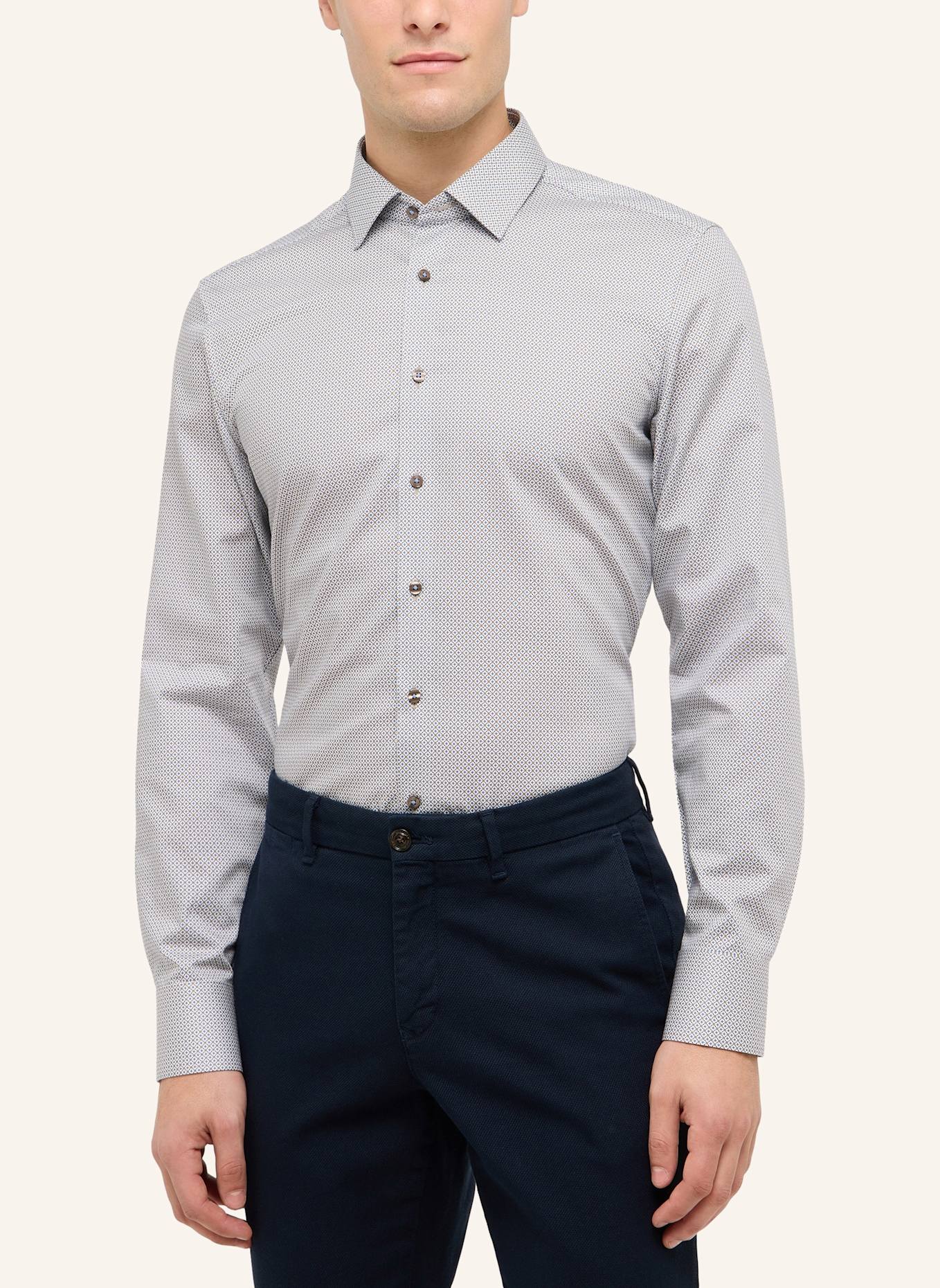 ETERNA Hemd SLIM FIT: BLAU