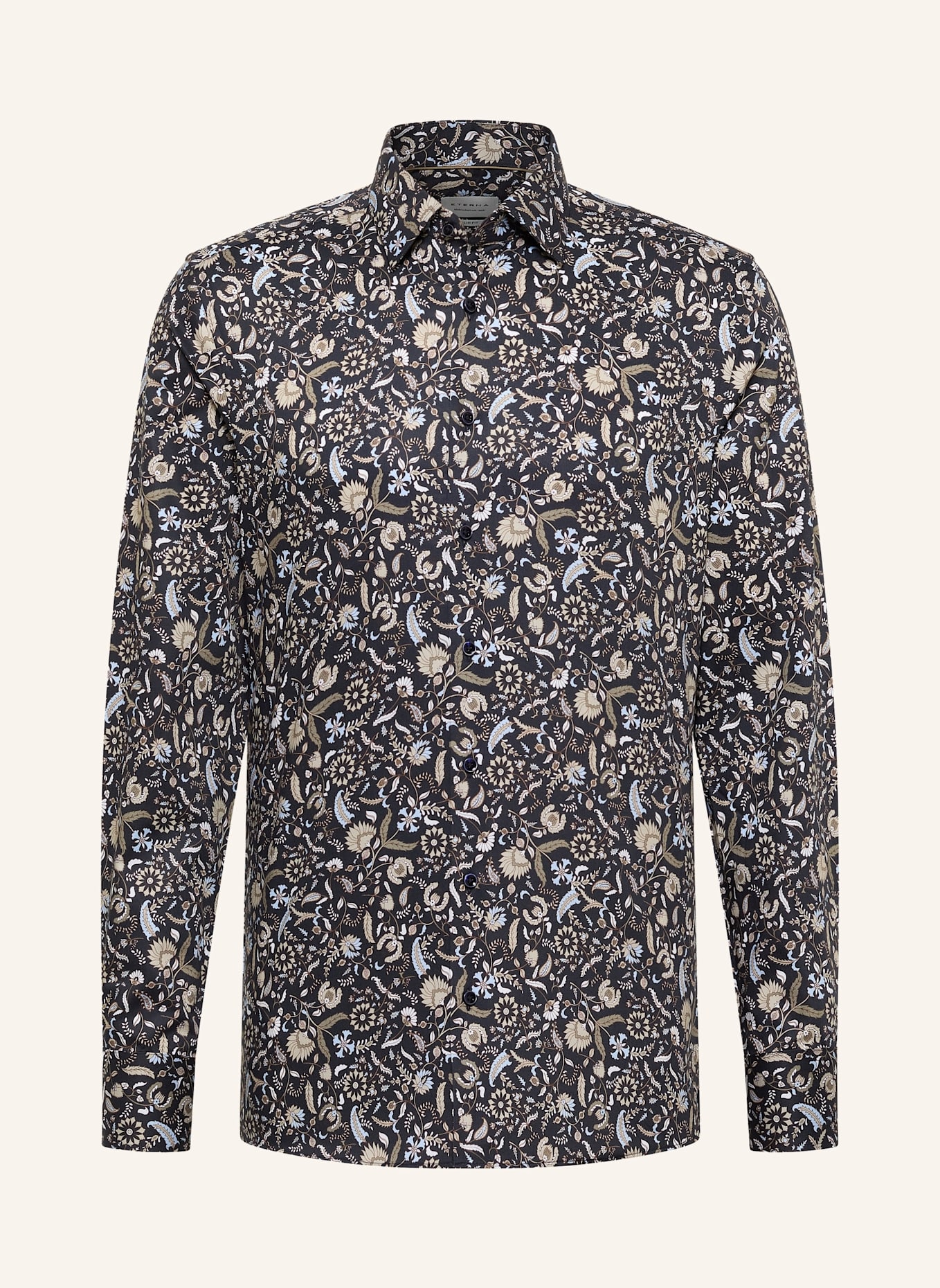 ETERNA Hemd SLIM FIT: DUNKELBLAU