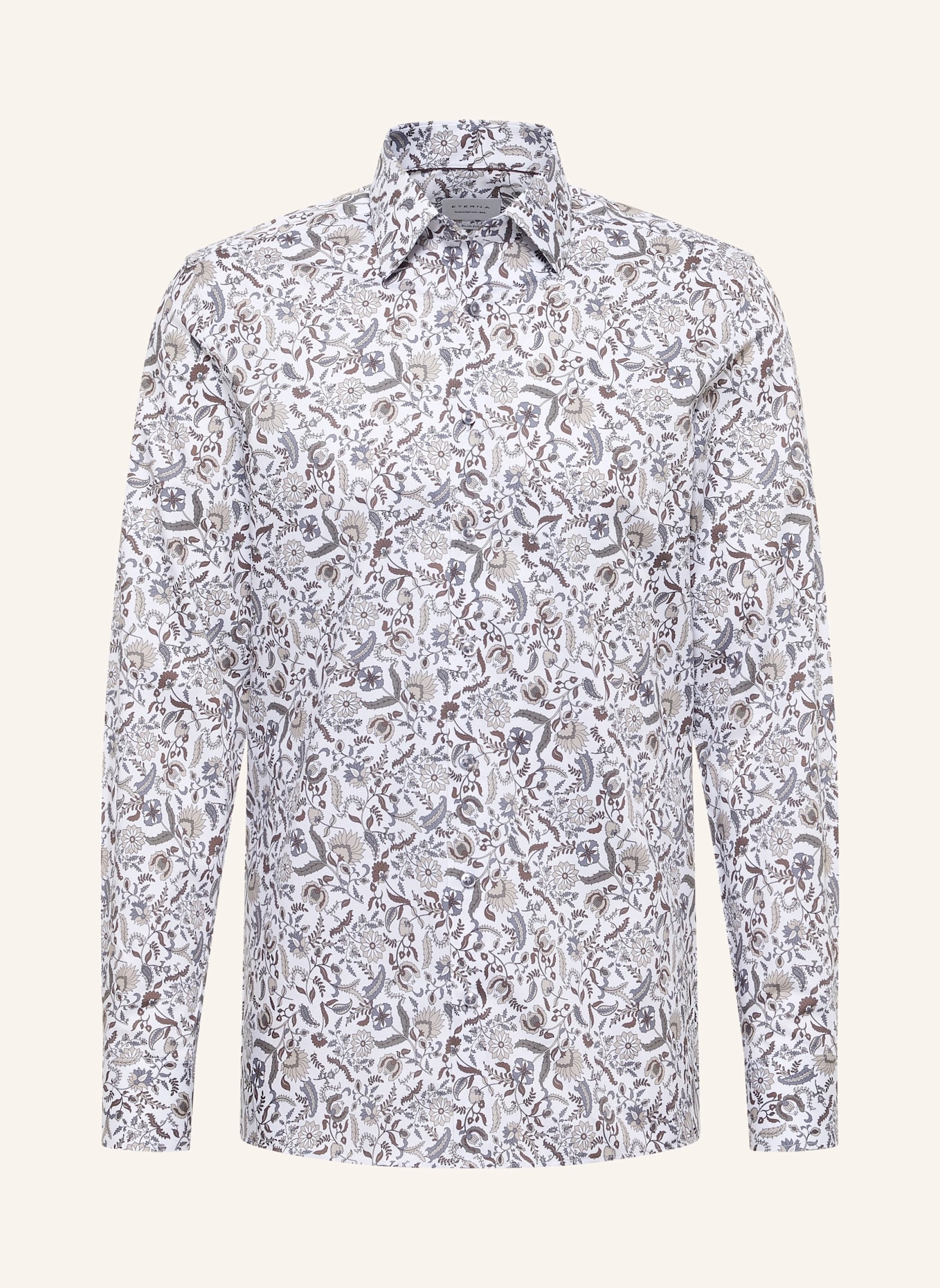 ETERNA Hemd SLIM FIT: BRAUN