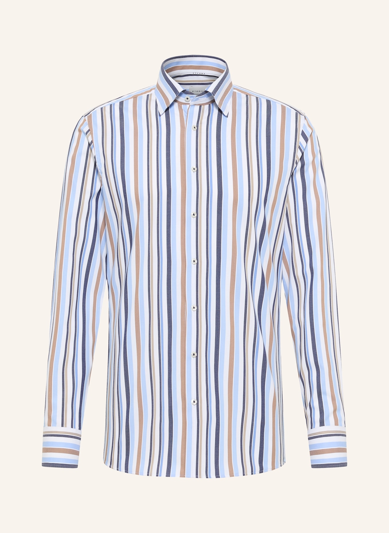 ETERNA Hemd SLIM FIT: BRAUN