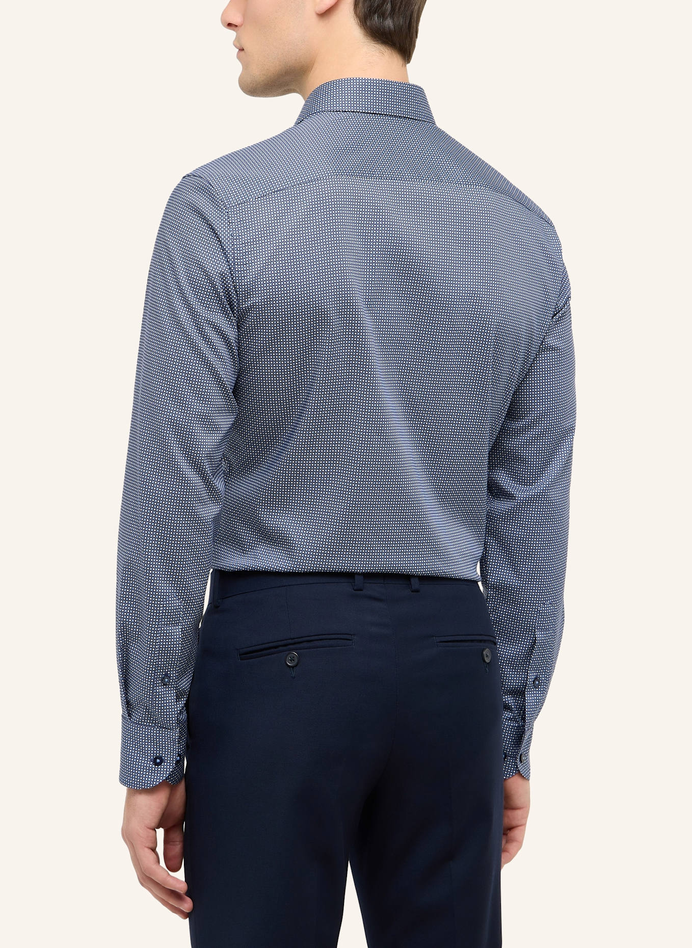 ETERNA Hemd SLIM FIT: BLAU