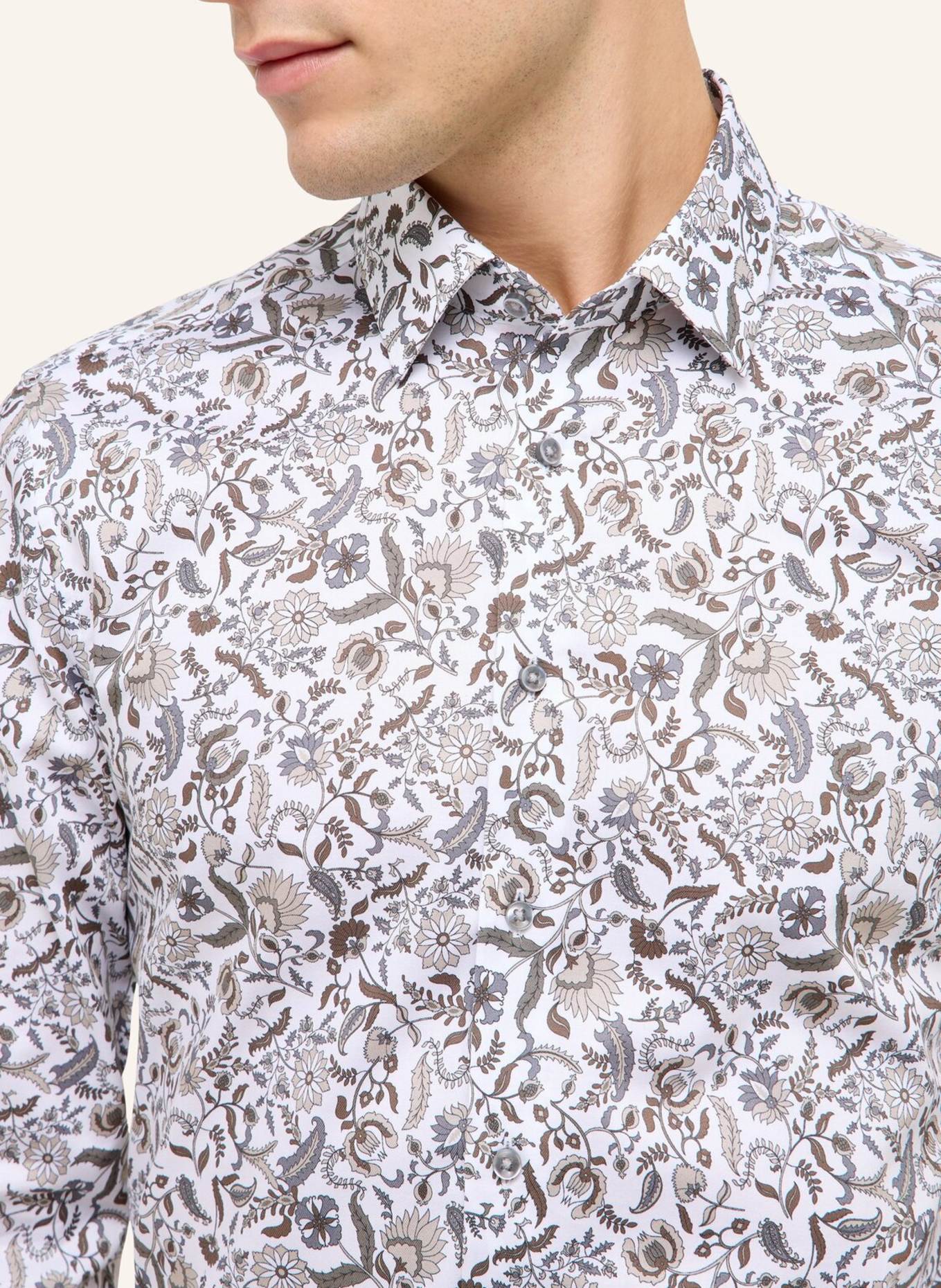 ETERNA Hemd SLIM FIT: BRAUN