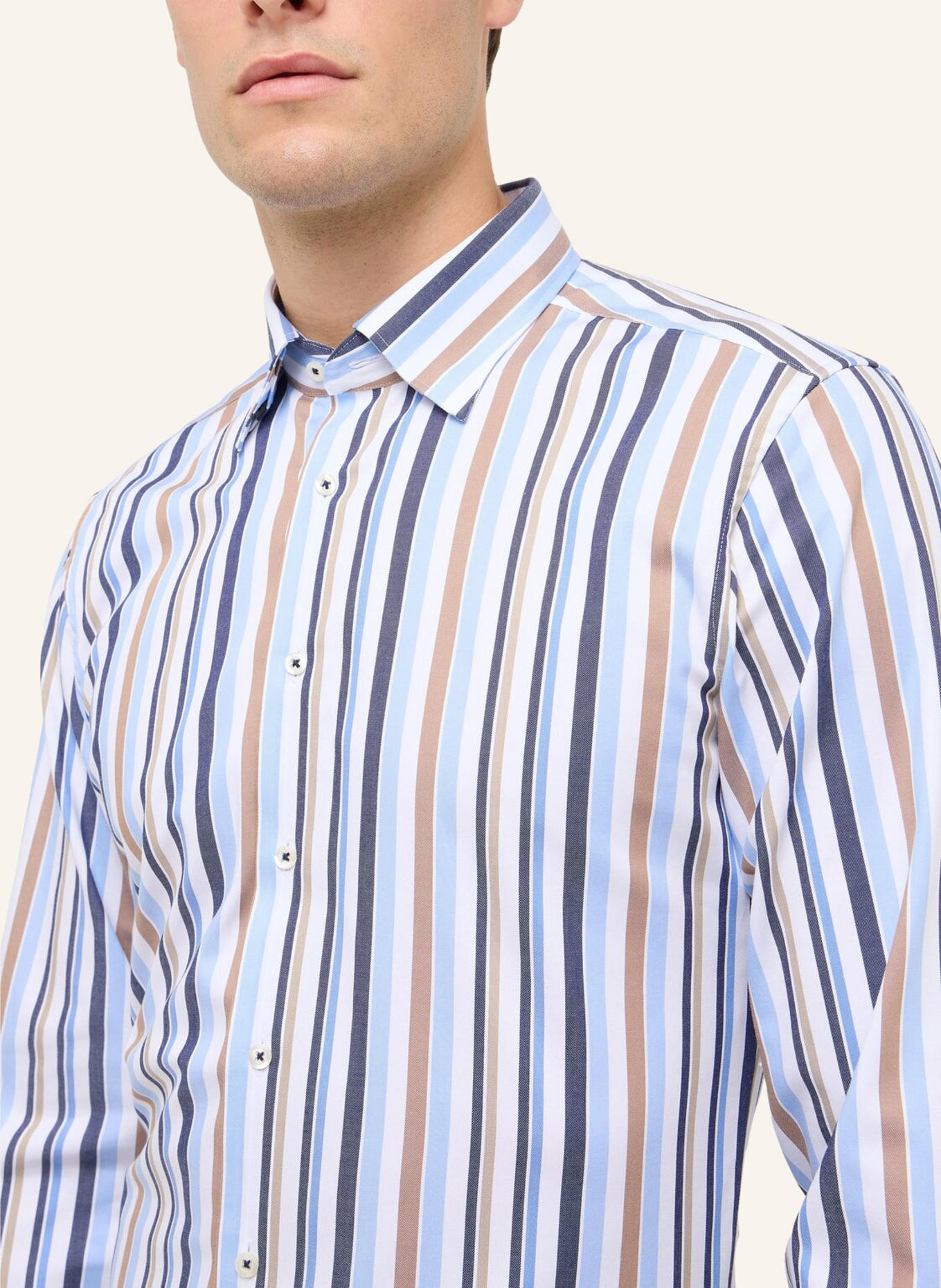 ETERNA Hemd SLIM FIT: BRAUN