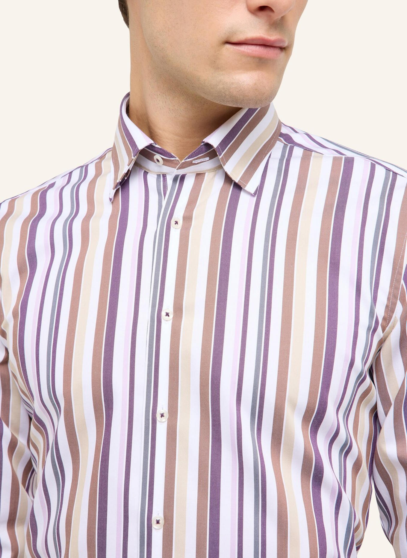 ETERNA Hemd SLIM FIT: LILA