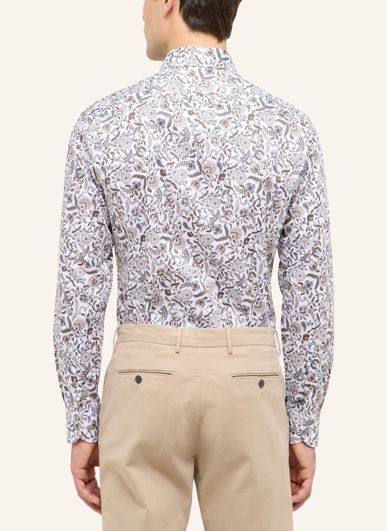 ETERNA Hemd SLIM FIT: BRAUN