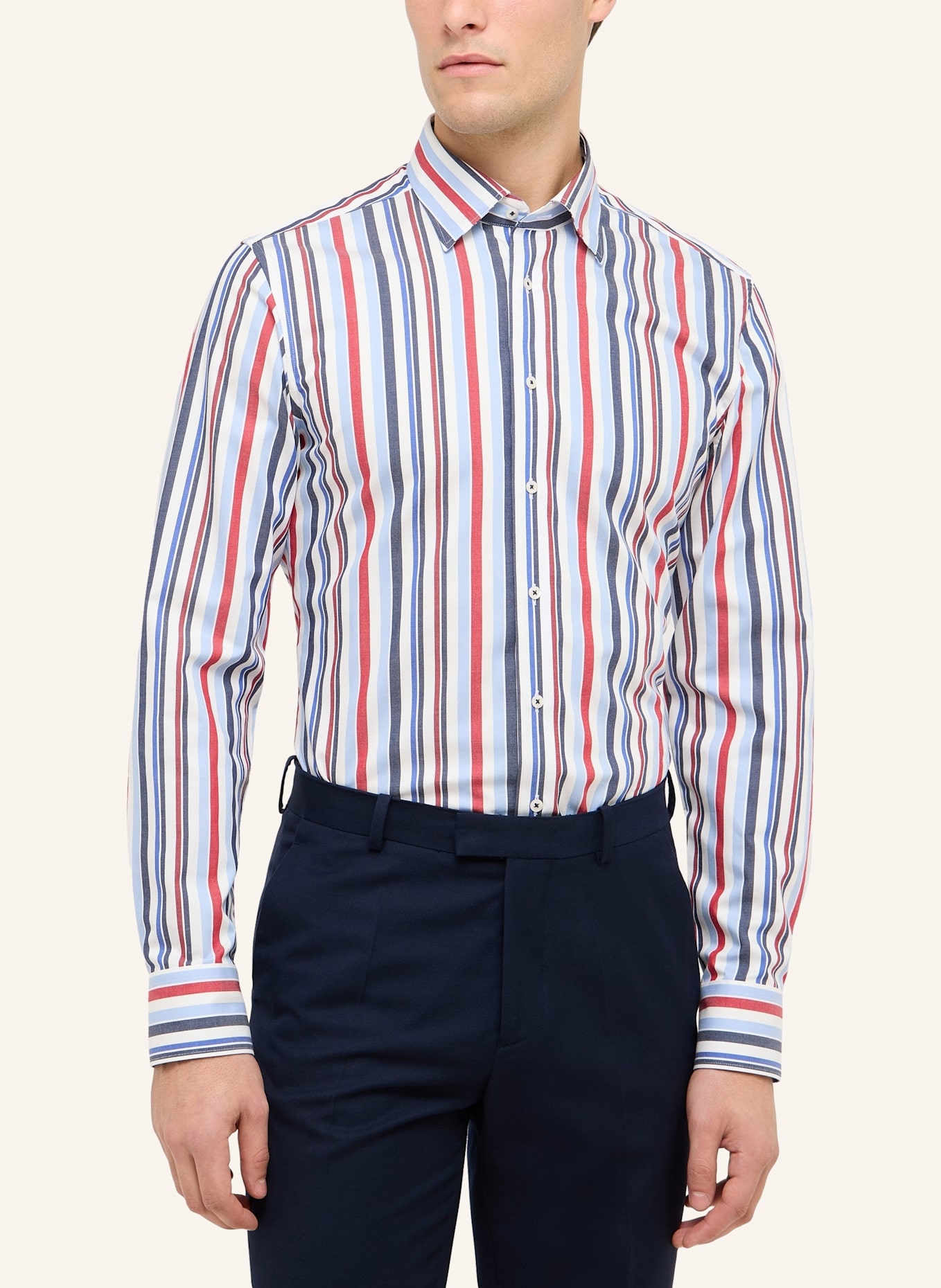 ETERNA Hemd SLIM FIT: ROT