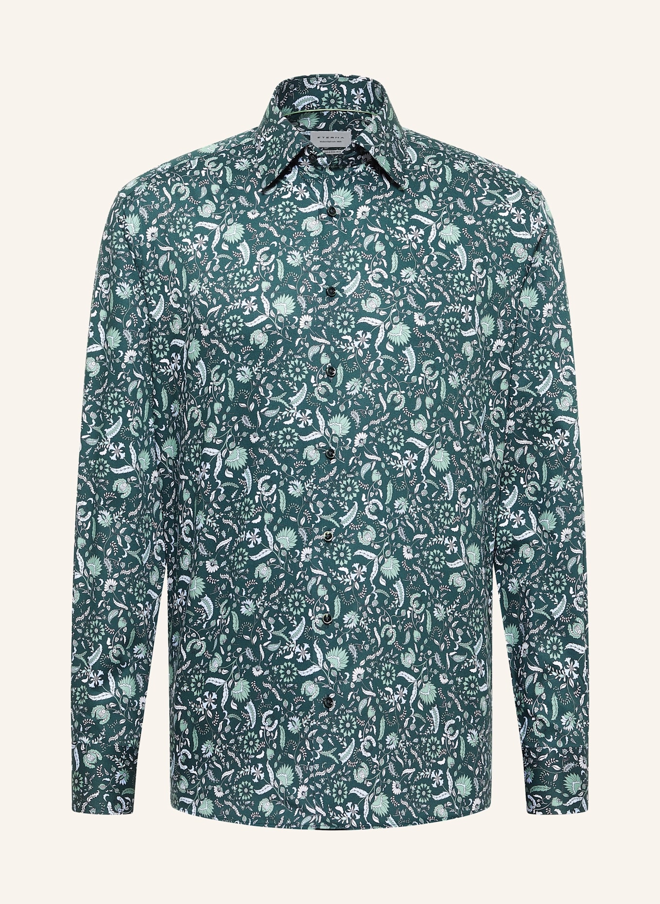 ETERNA Hemd MODERN FIT: GRÜN