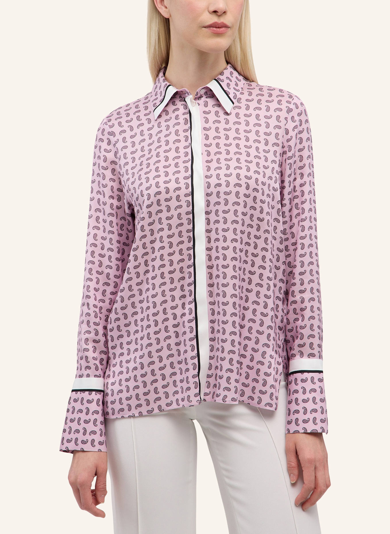 1863 by ETERNA Bluse LOOSE FIT: ROSA