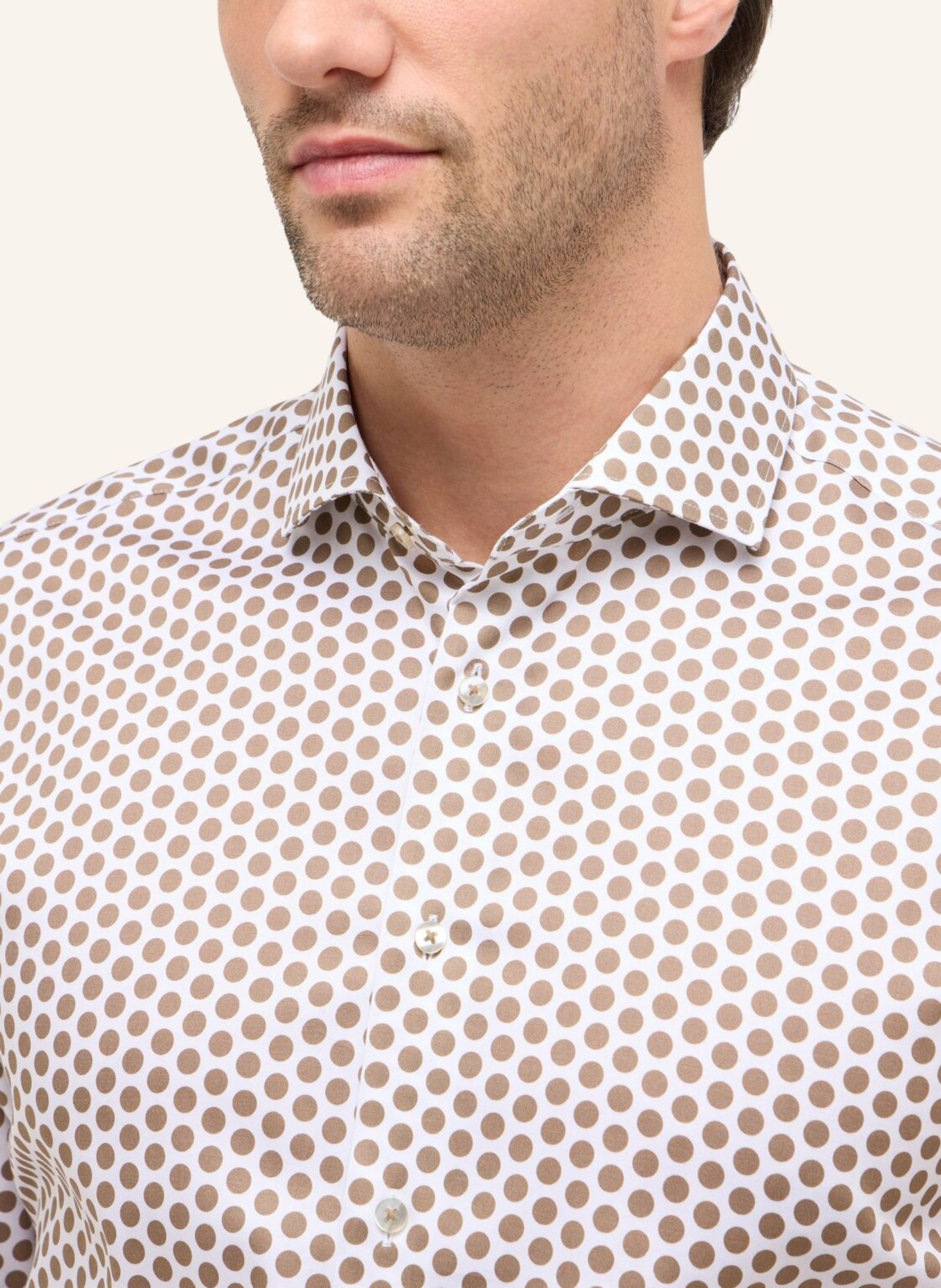 ETERNA Hemd Modern Fit: BRAUN