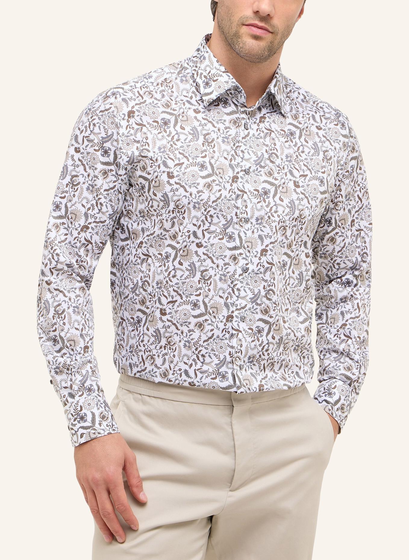 ETERNA Hemd MODERN FIT: BRAUN