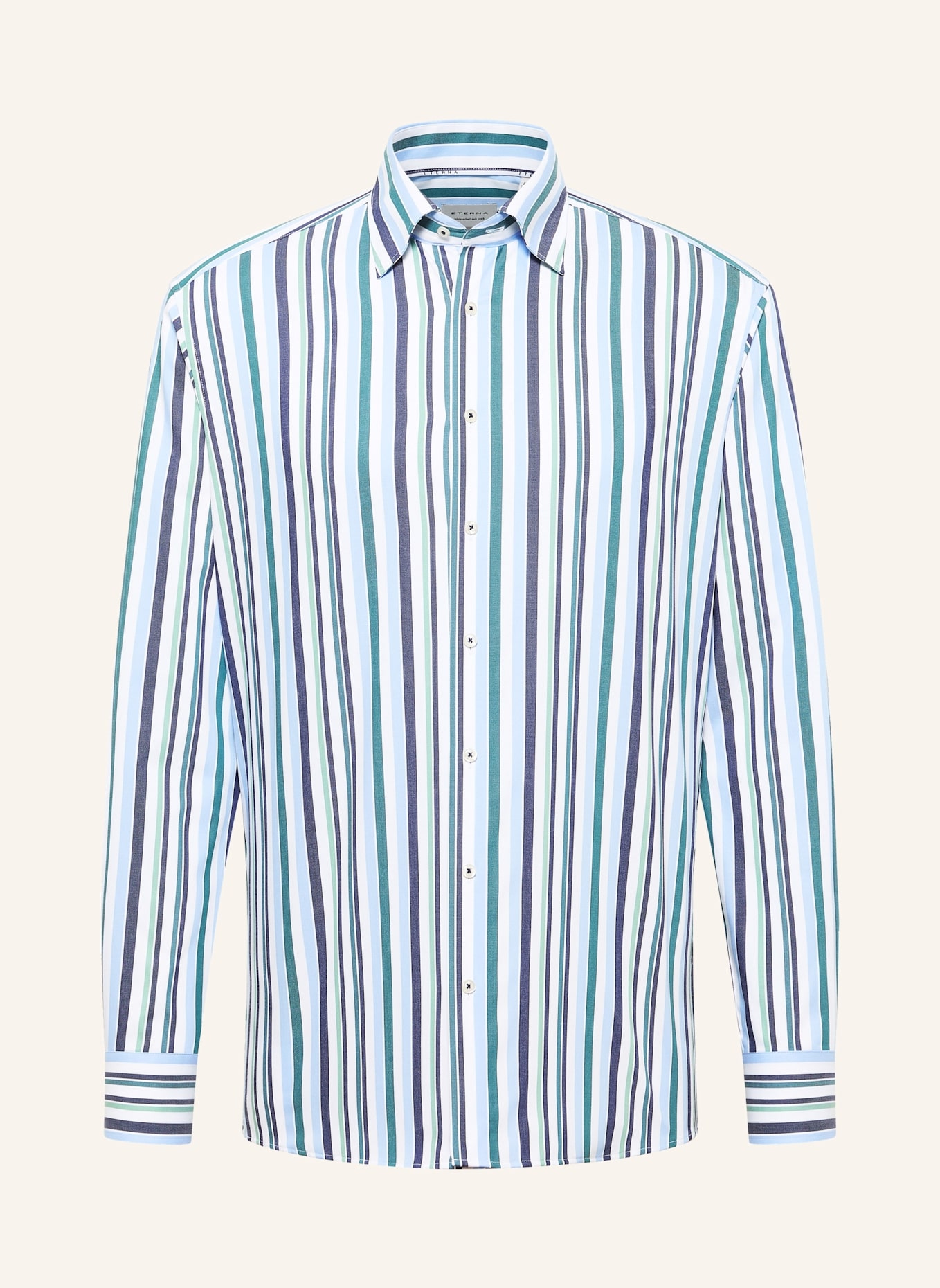 ETERNA Hemd Modern Fit: GRÜN