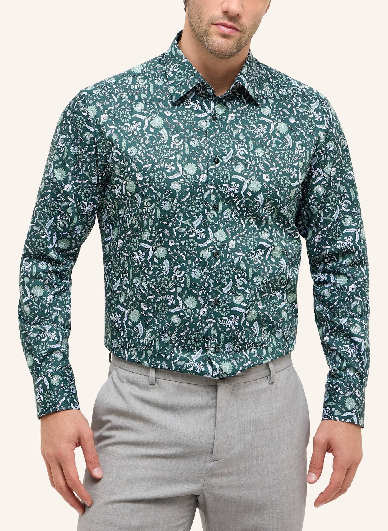 ETERNA Hemd MODERN FIT: GRÜN
