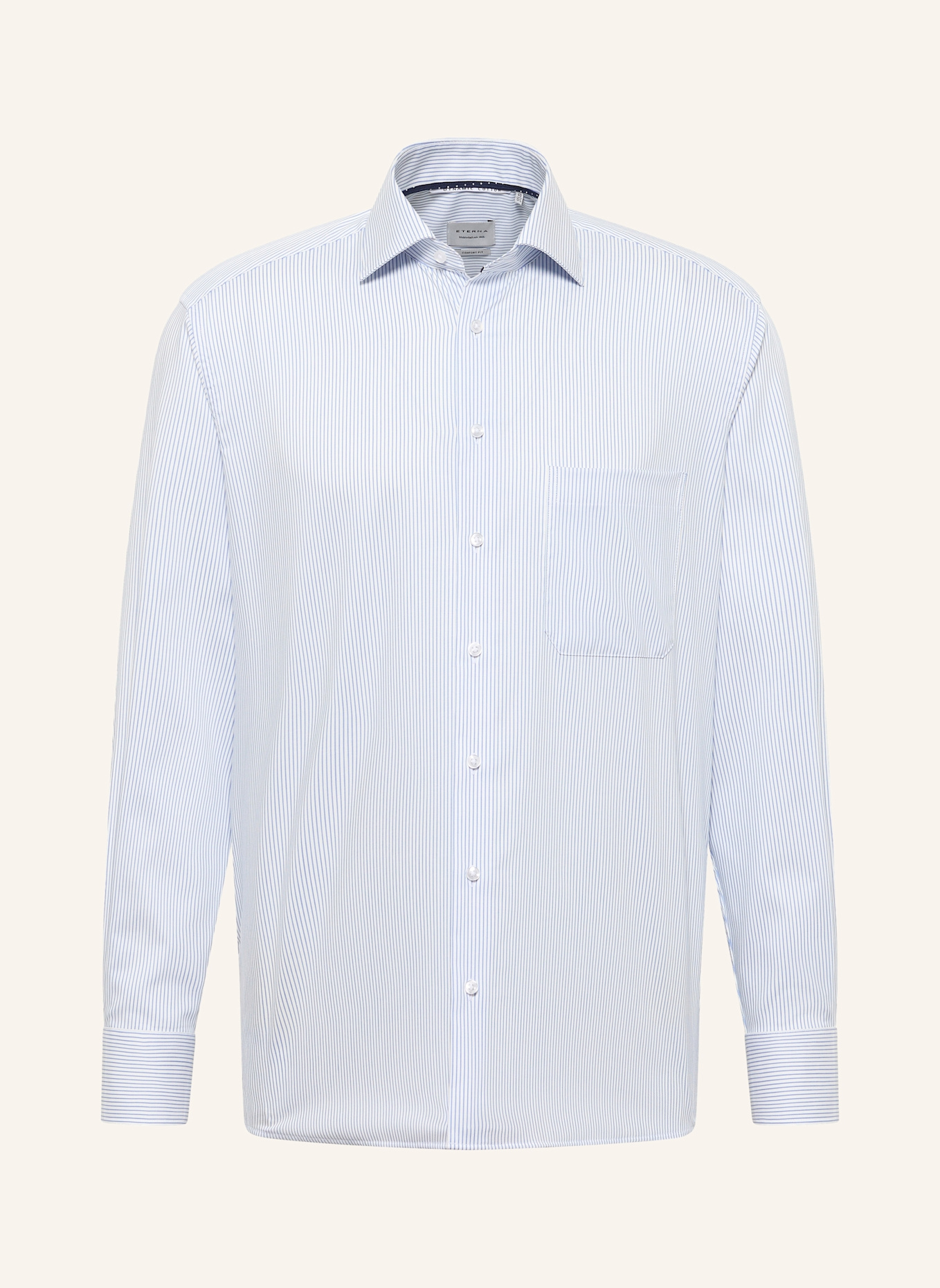 ETERNA Hemd COMFORT FIT: BLAU
