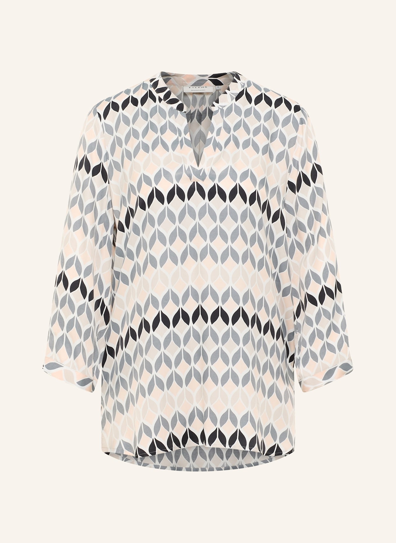 ETERNA Bluse LOOSE FIT: SCHWARZ