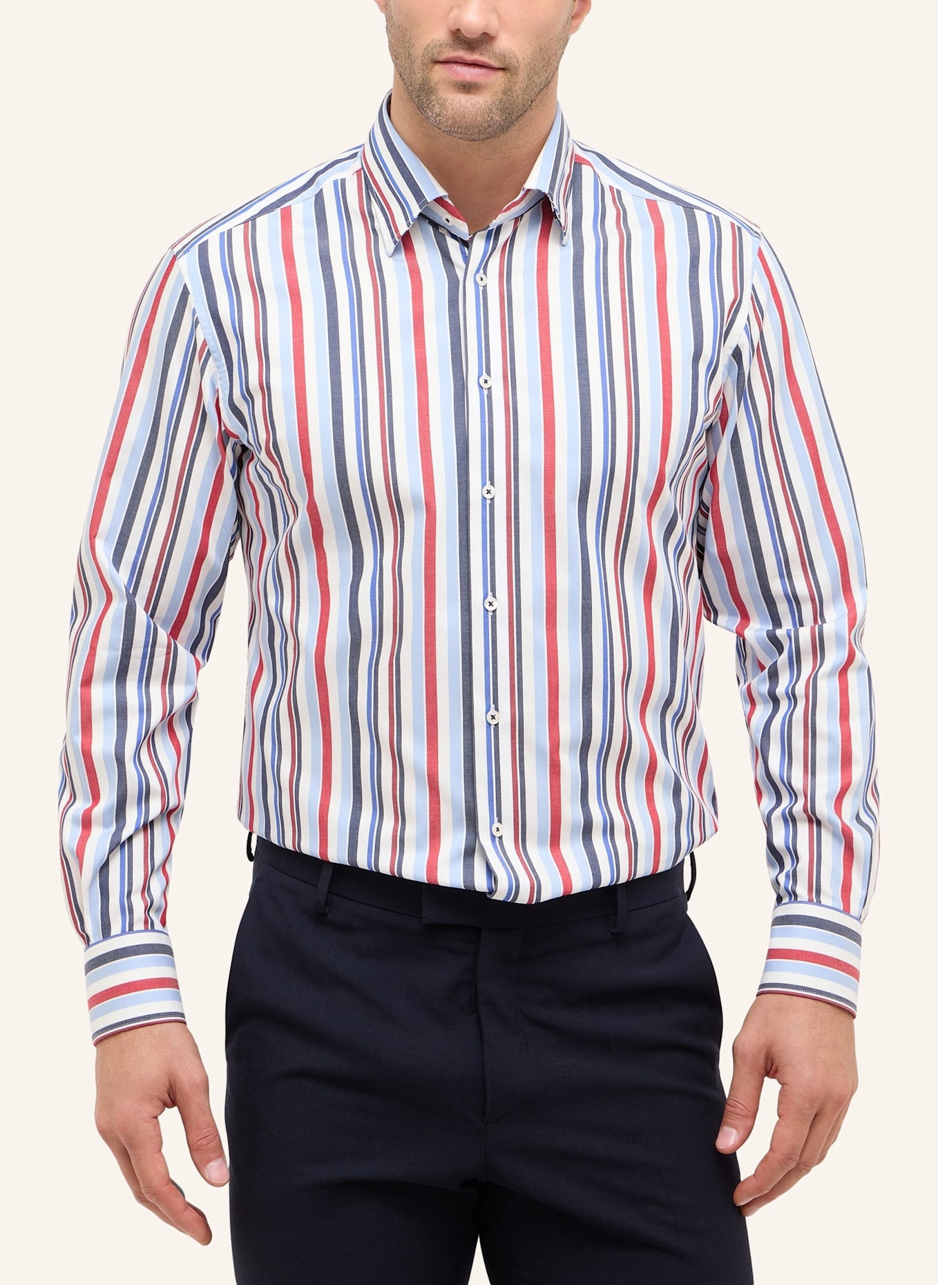 ETERNA Hemd Modern Fit: ROT