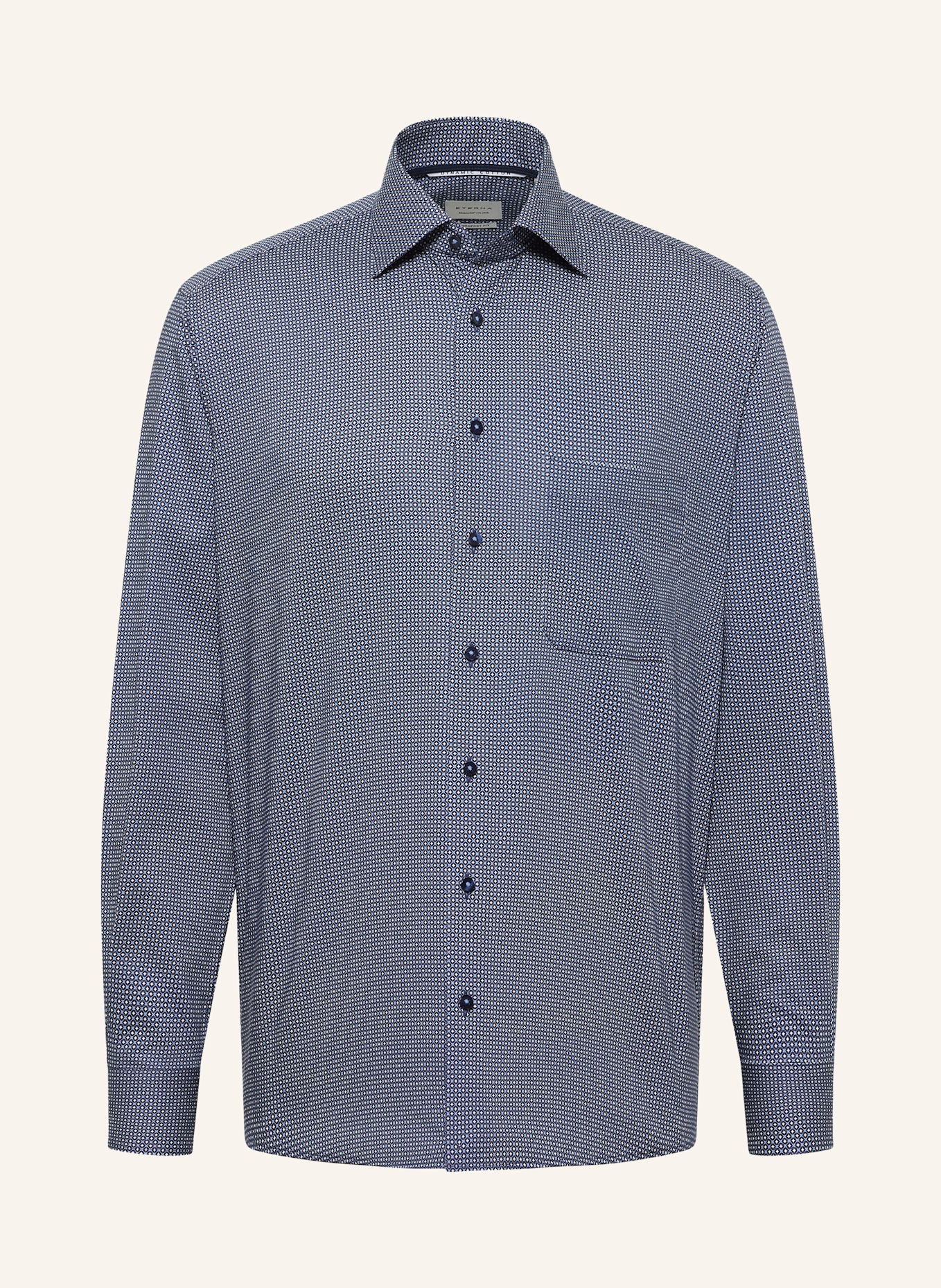 ETERNA Hemd COMFORT FIT: BLAU