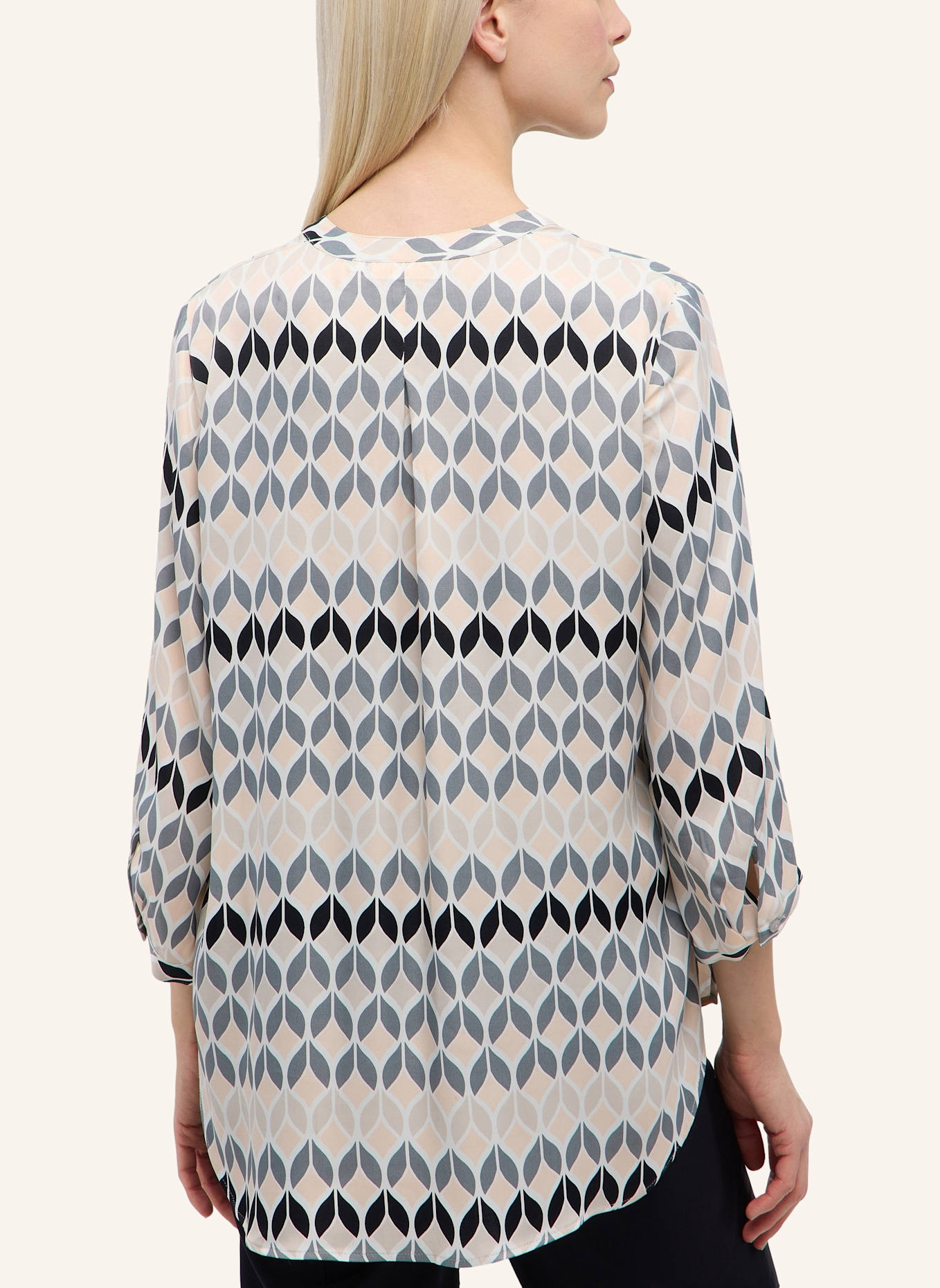 ETERNA Bluse LOOSE FIT: SCHWARZ