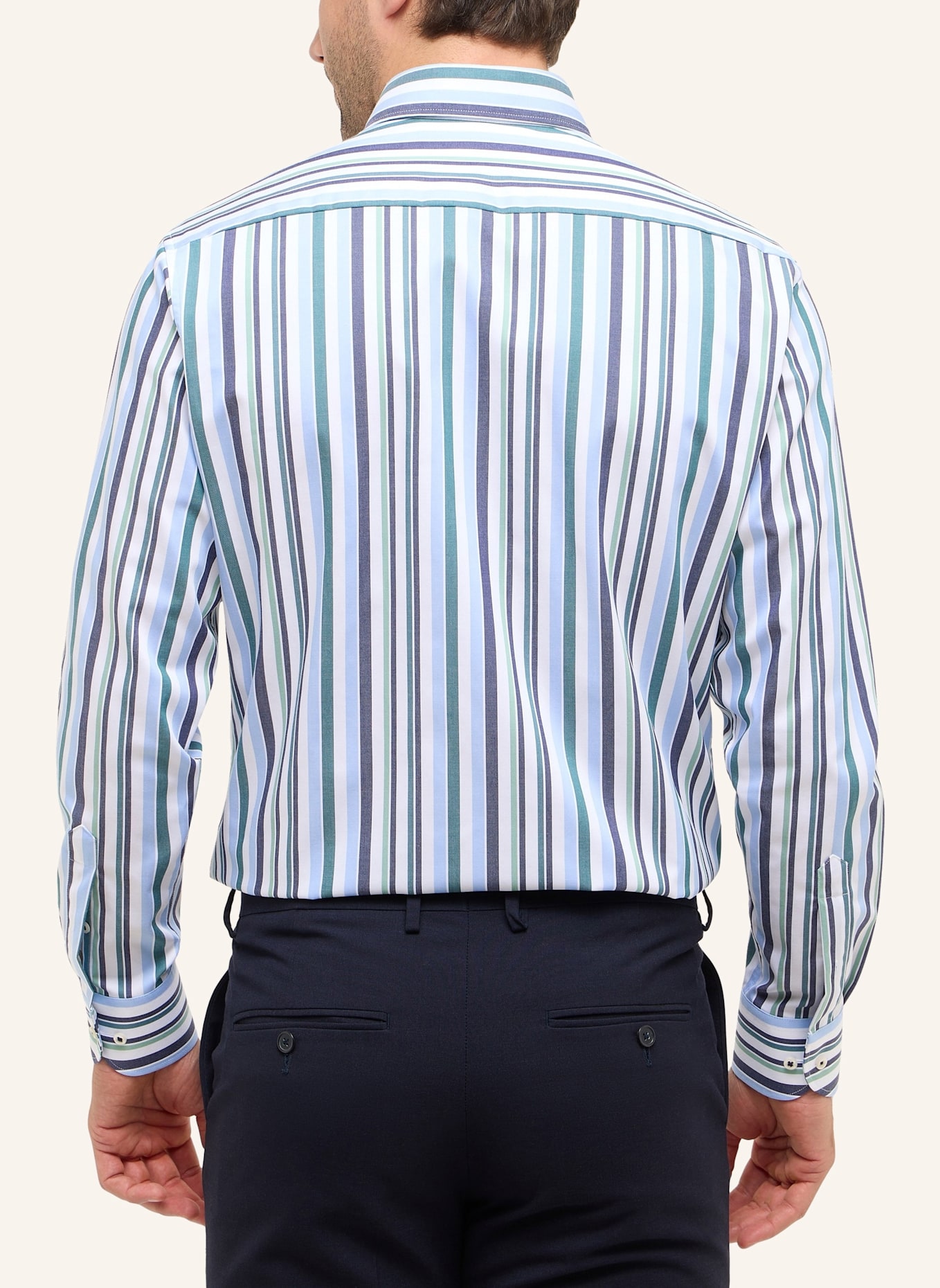 ETERNA Hemd Modern Fit: GRÜN