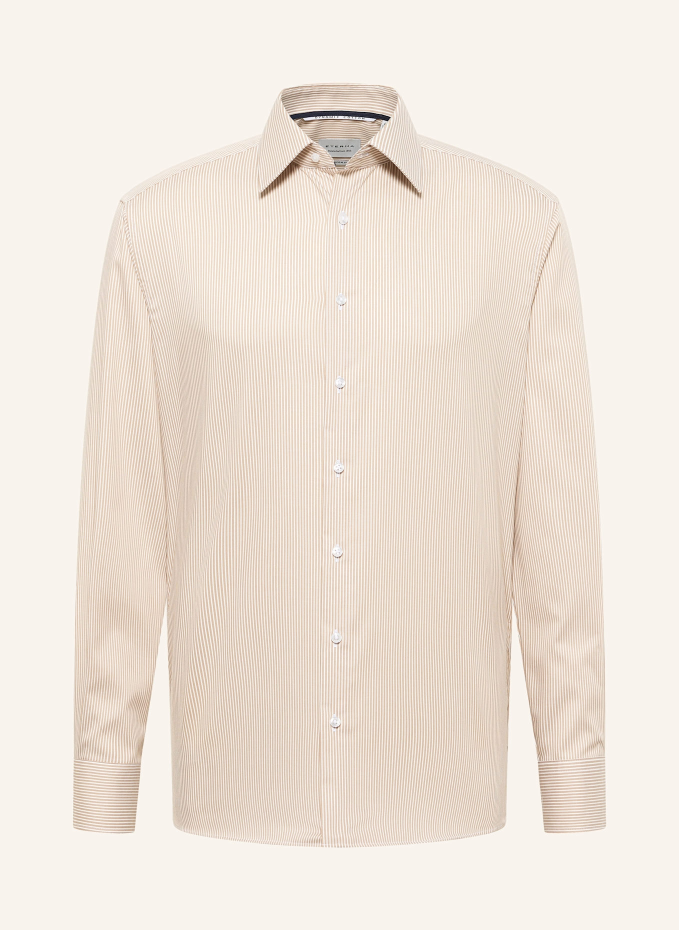 ETERNA Hemd MODERN FIT: BRAUN