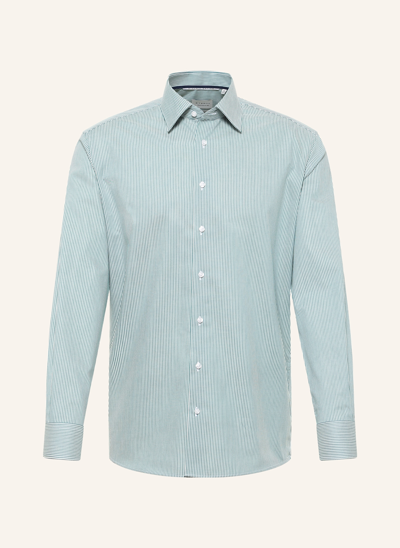 ETERNA Hemd MODERN FIT: GRÜN