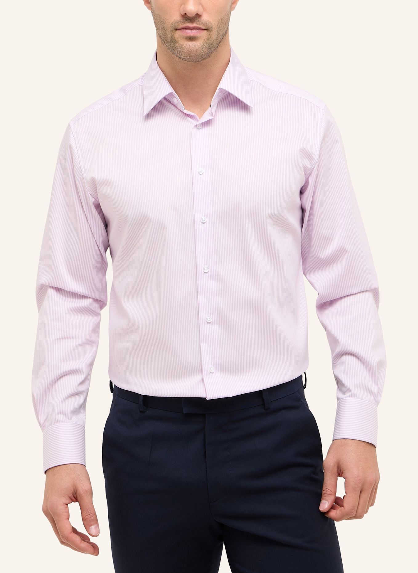 ETERNA Hemd MODERN FIT: LILA