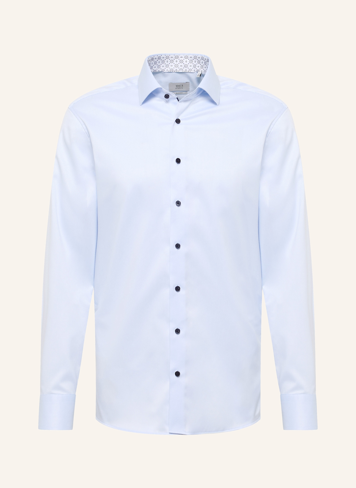 1863 by ETERNA Hemd SLIM FIT: BLAU