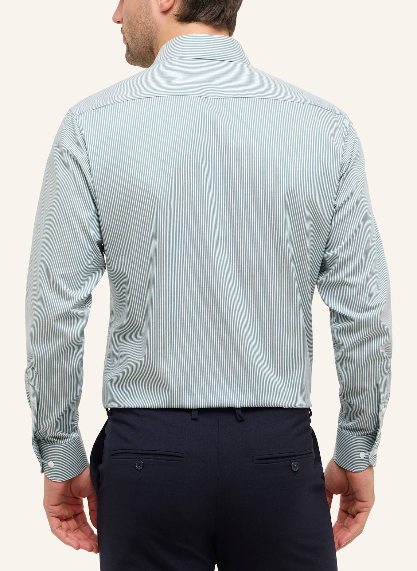 ETERNA Hemd MODERN FIT: GRÜN