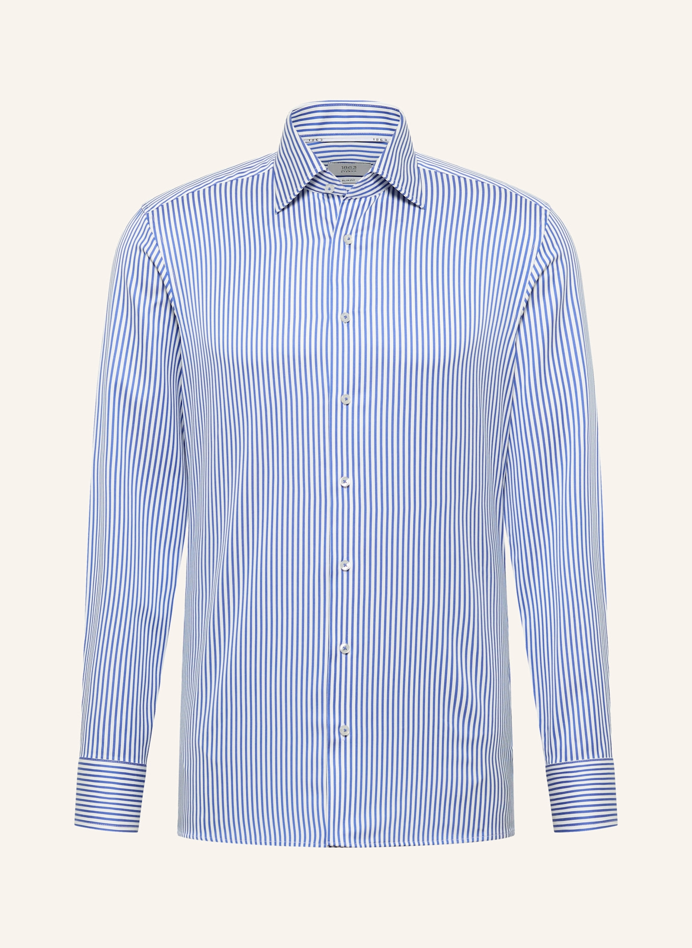 1863 by ETERNA Hemd Slim Fit: BLAU