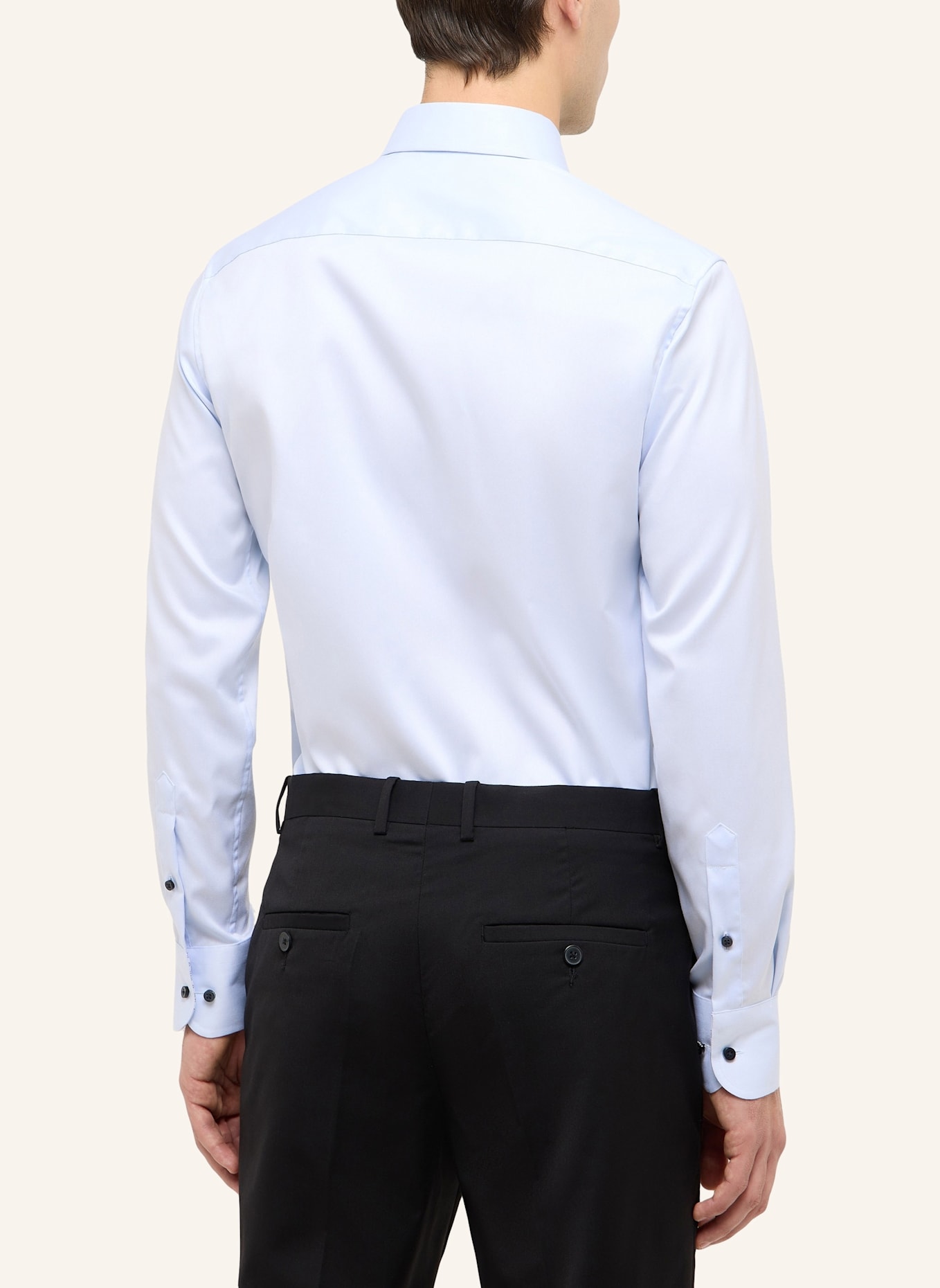 1863 by ETERNA Hemd SLIM FIT: BLAU