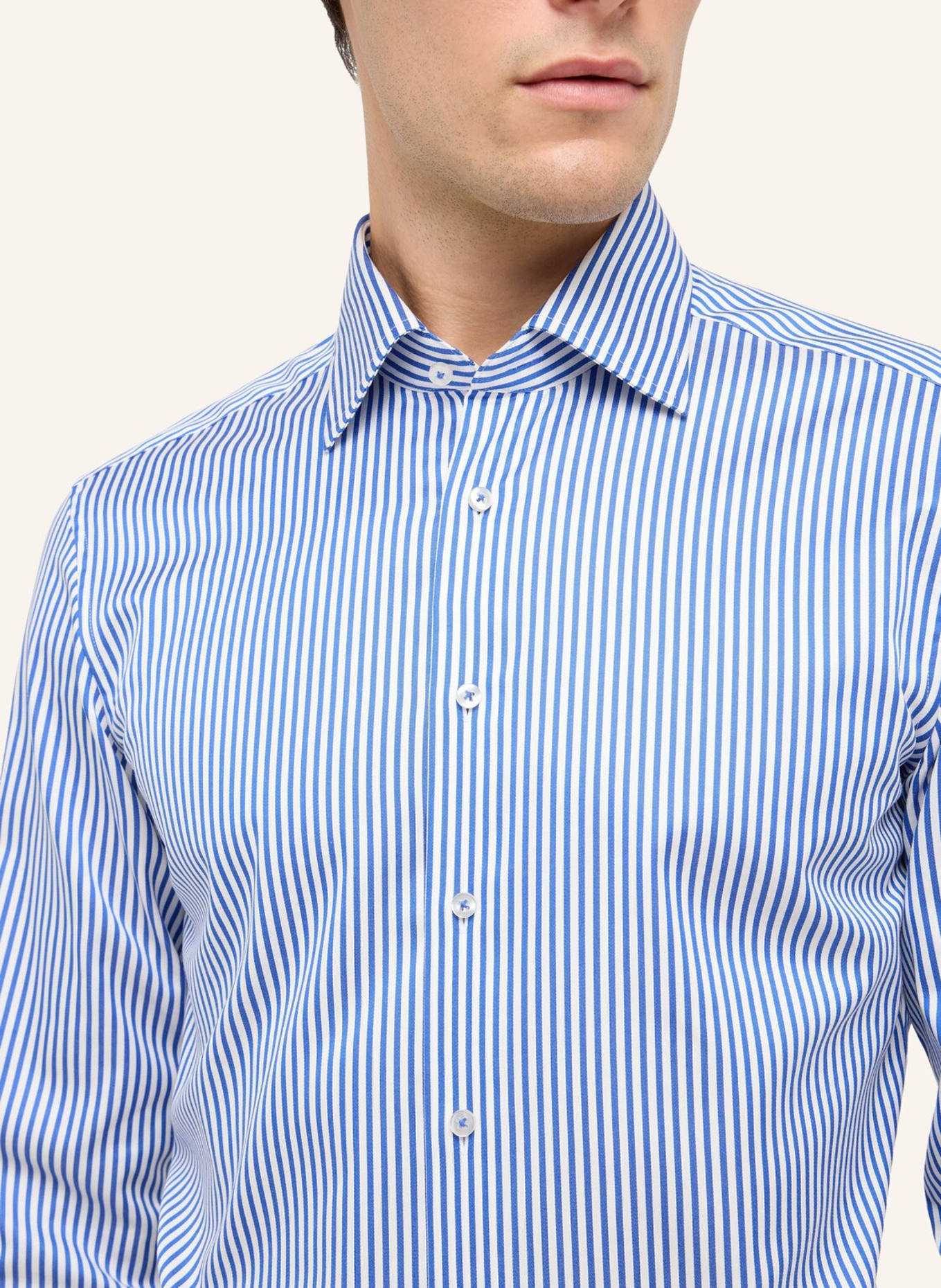 1863 by ETERNA Hemd Slim Fit: BLAU