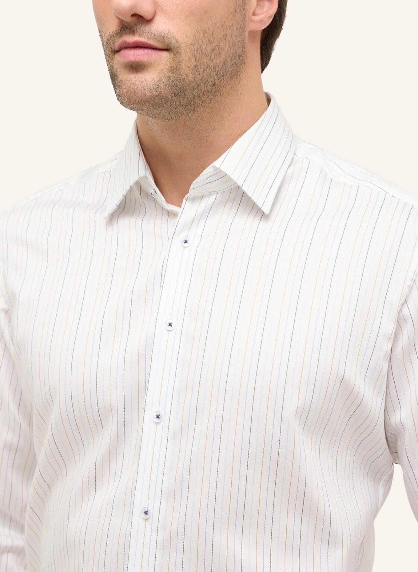 ETERNA Hemd Modern Fit: BLAU