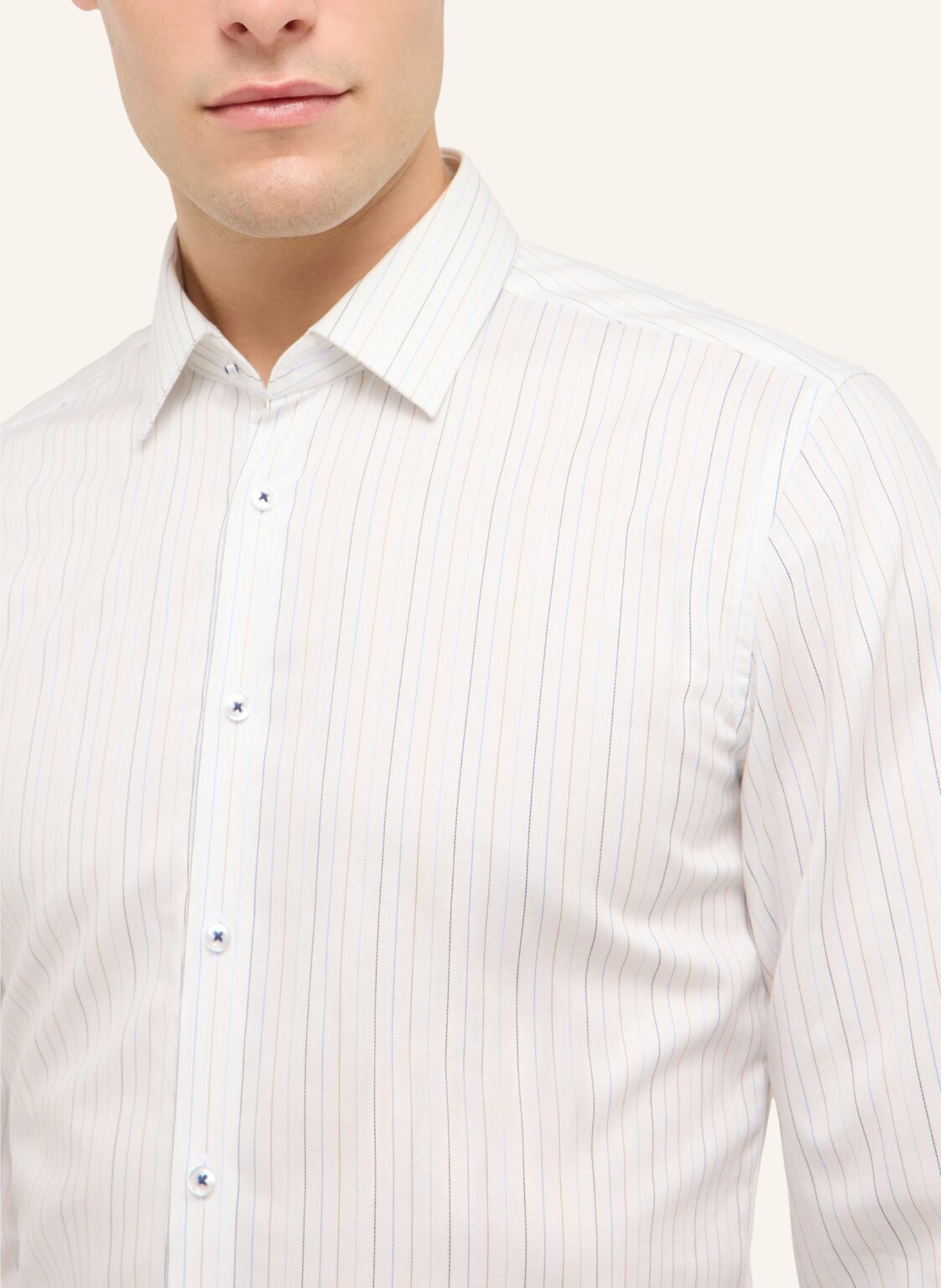 ETERNA Hemd SLIM FIT: BLAU