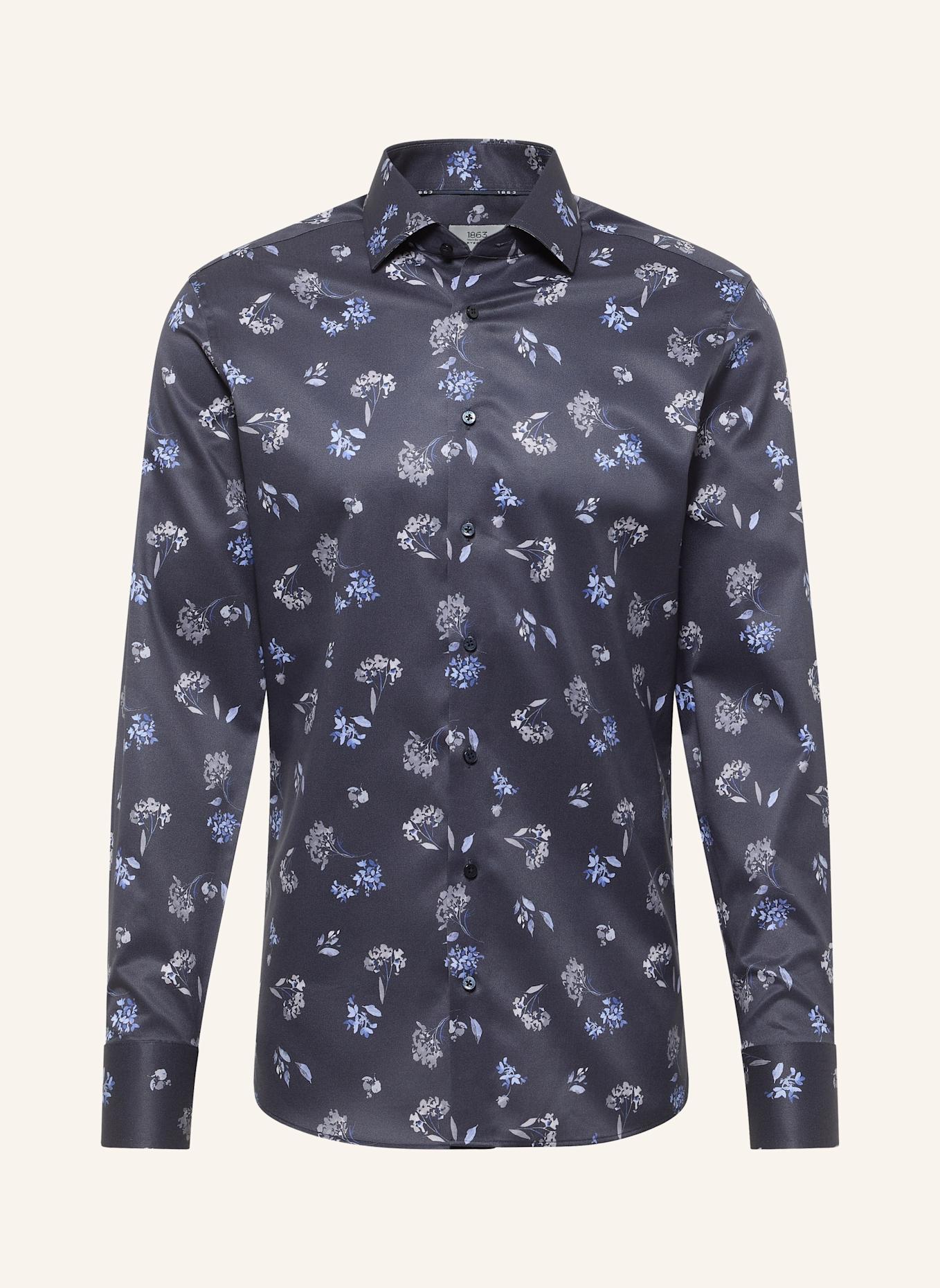 1863 by ETERNA Hemd Slim Fit: DUNKELBLAU