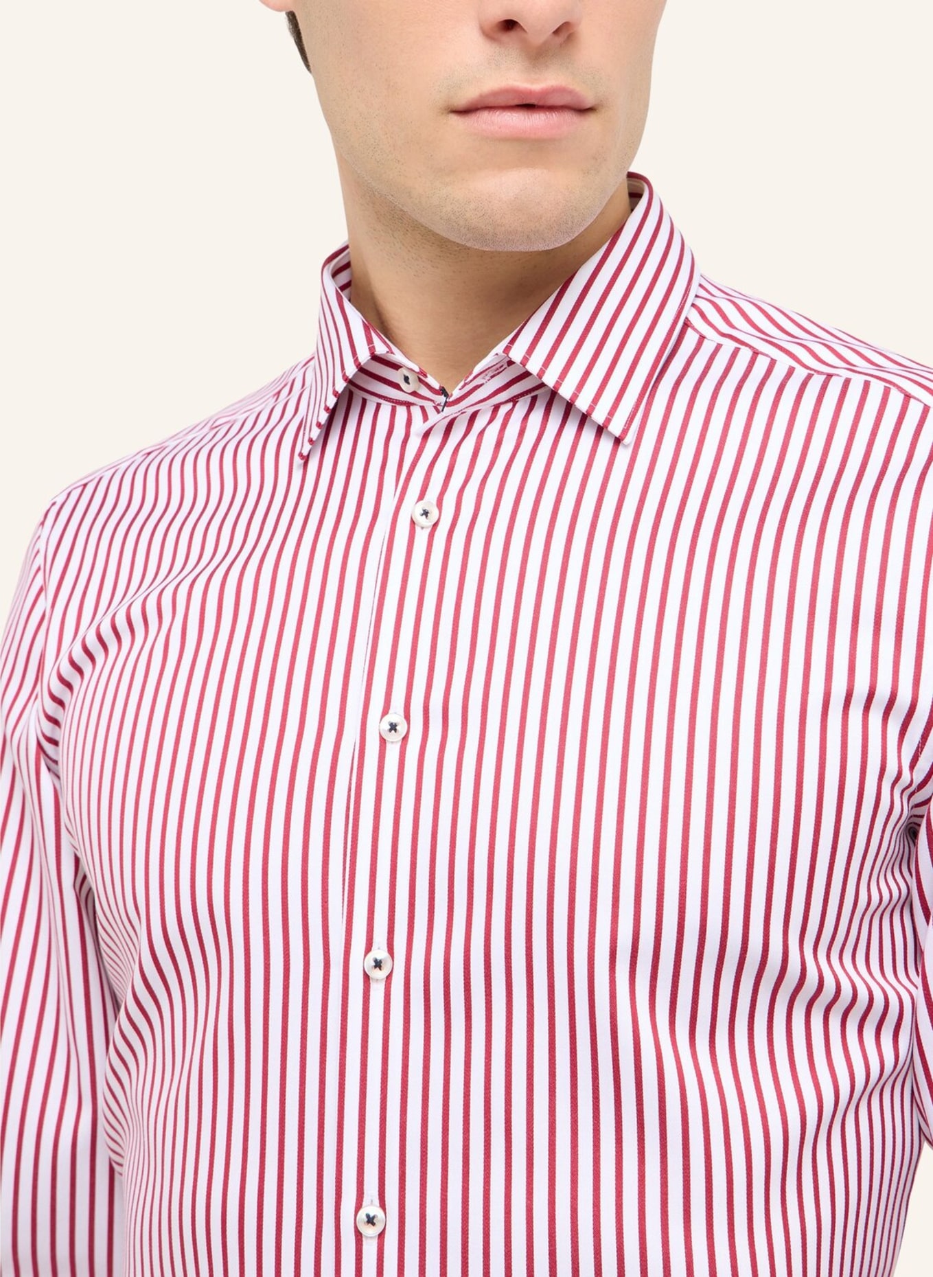 ETERNA Hemd SLIM FIT: ROT