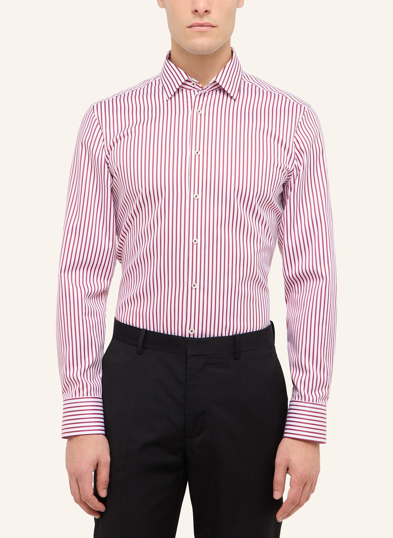 ETERNA Hemd SLIM FIT: ROT