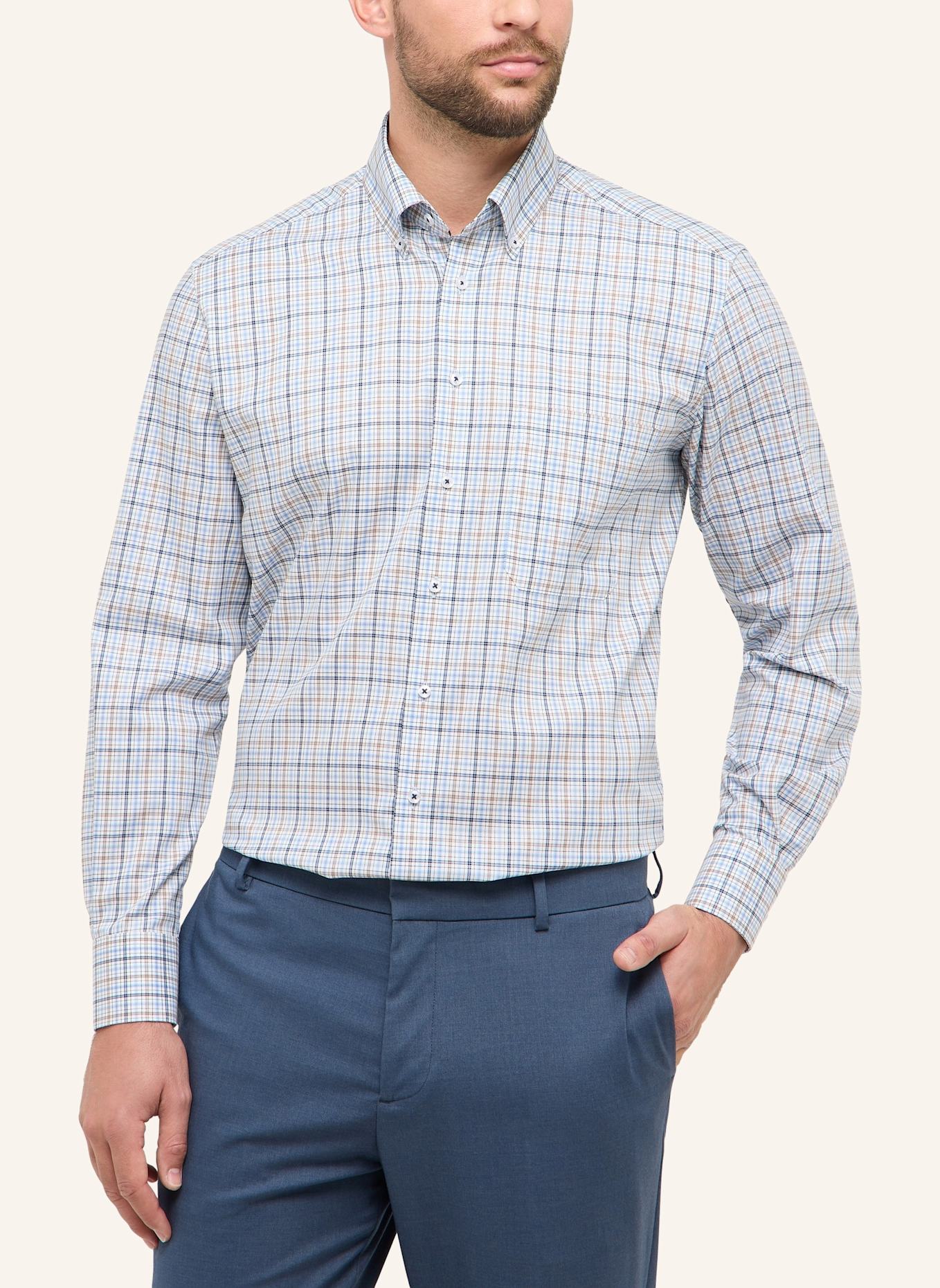 ETERNA Hemd COMFORT FIT: BLAU